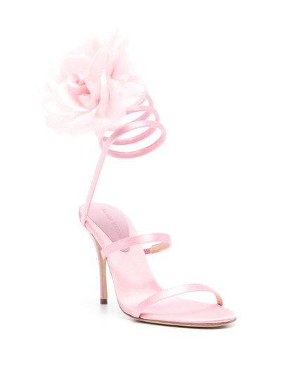 MAGDA BUTRYM 105mm satin sandals outlook