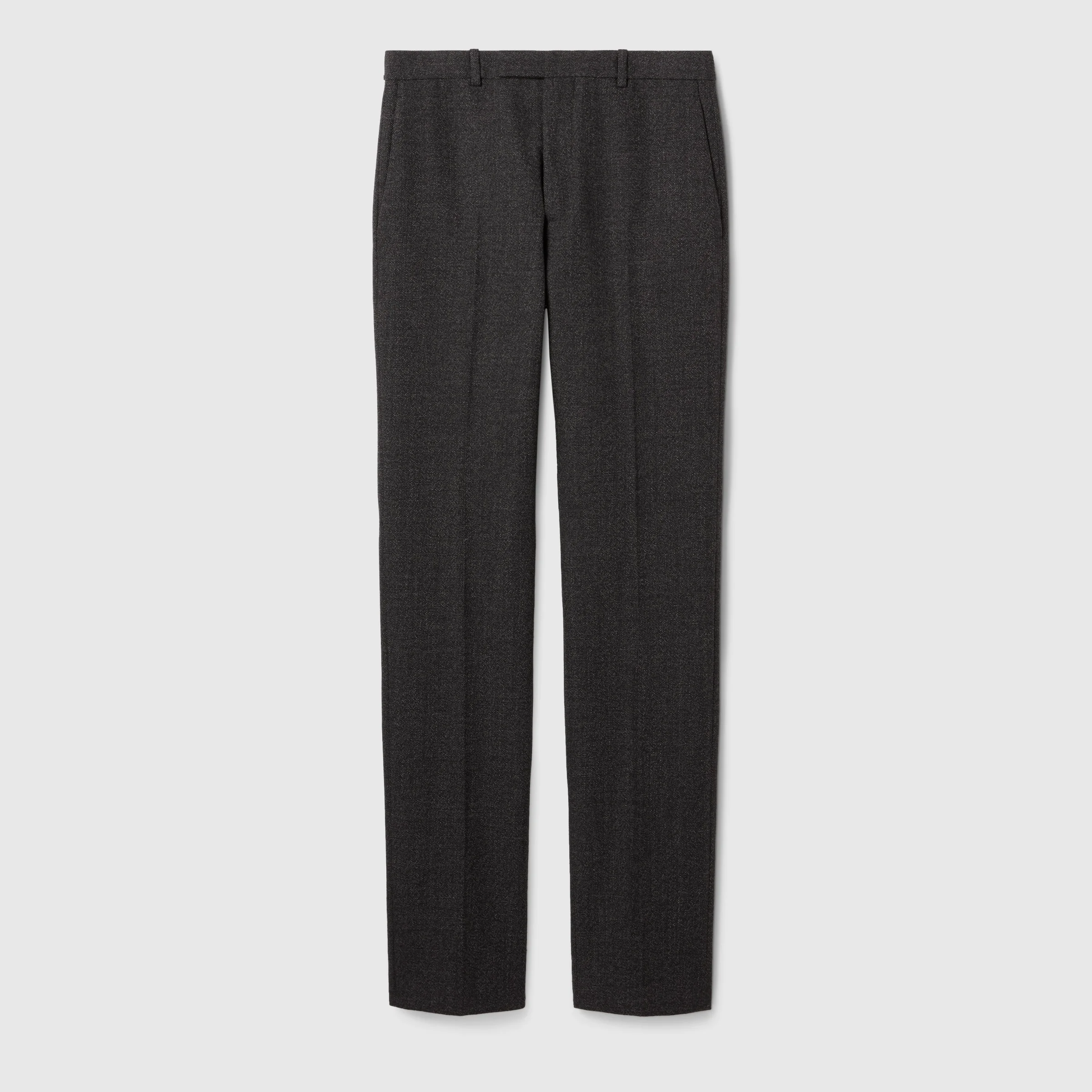 Wool mouliné pant - 1