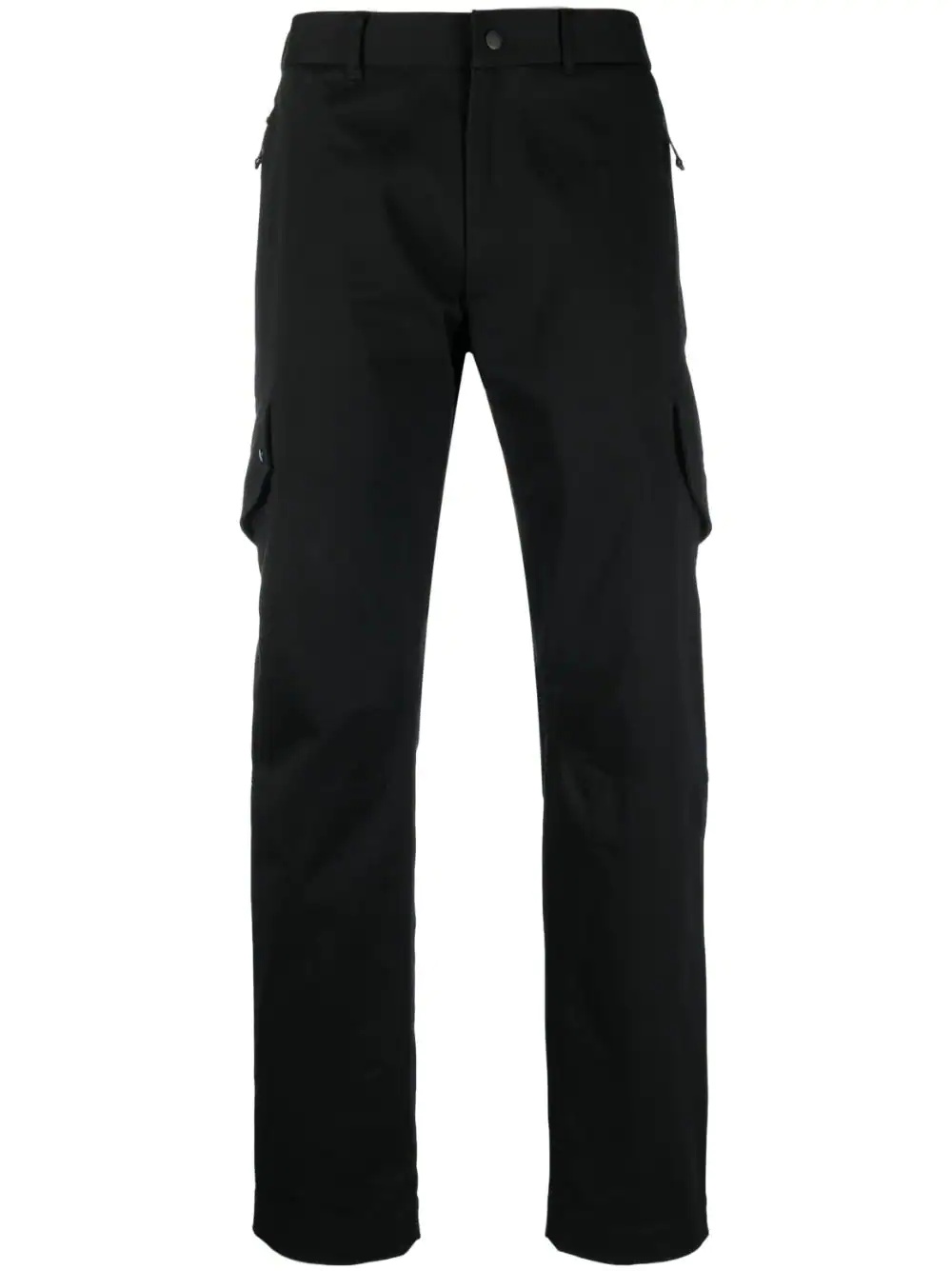 logo-print cargo trousers - 1