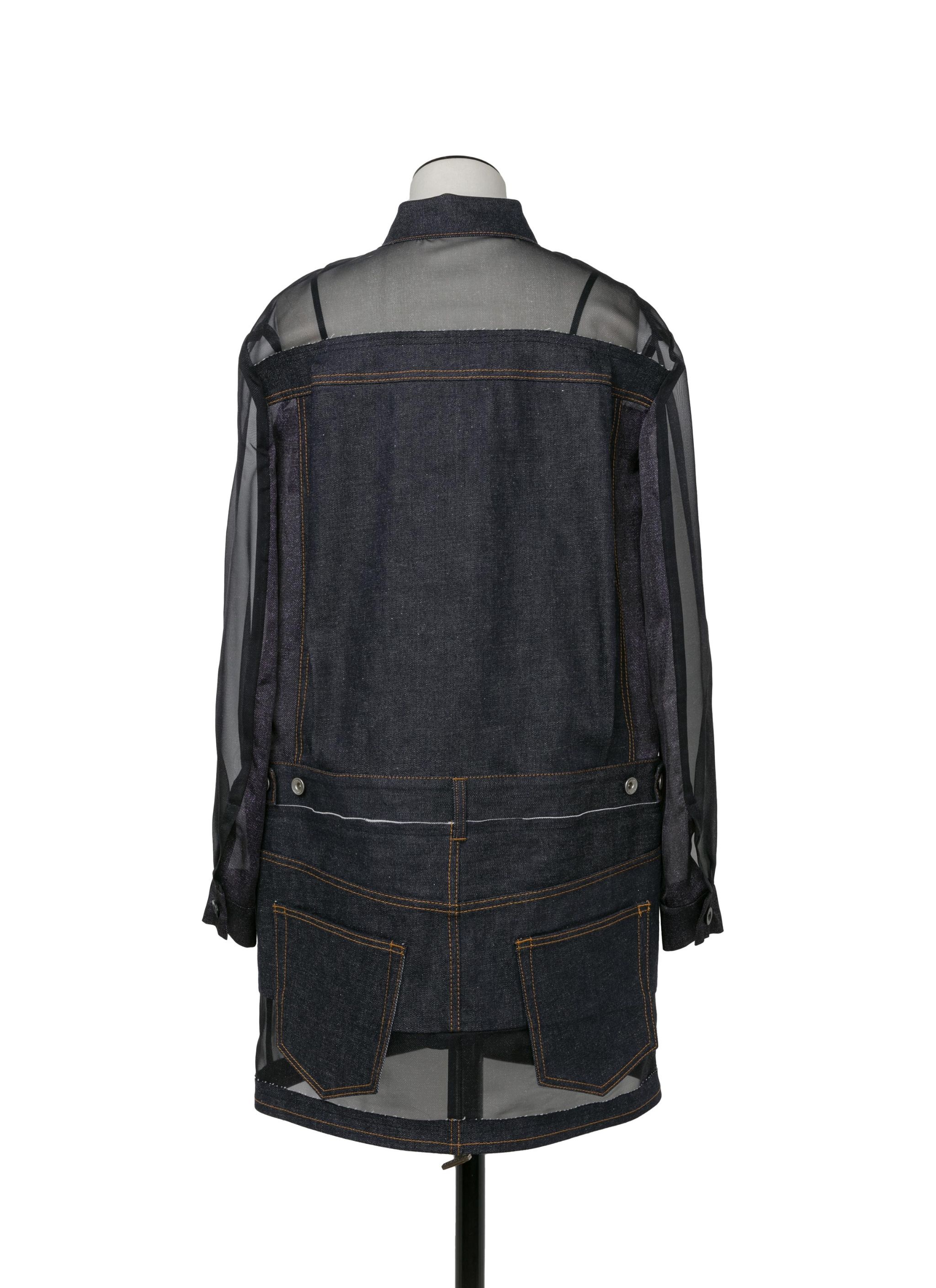 国内より1WEEK【sacai】Denim Mix Dress sacai Denim Mix Dress | REVERSIBLE