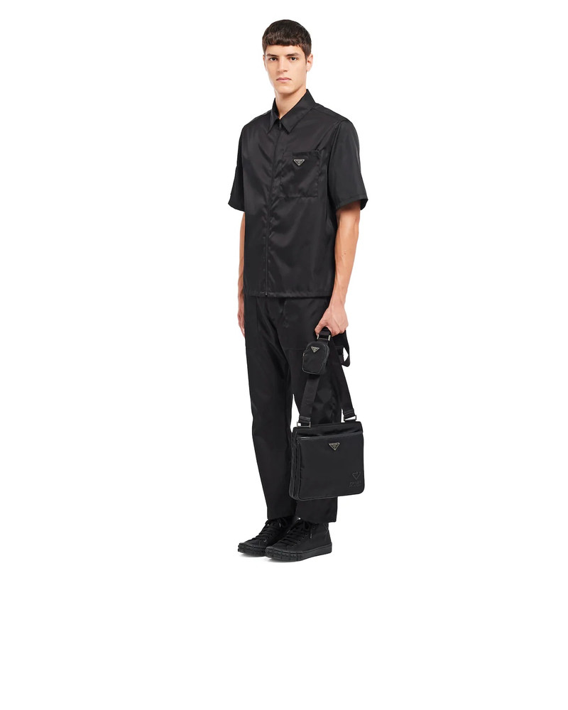 Re-Nylon and Saffiano leather shoulder bag 7