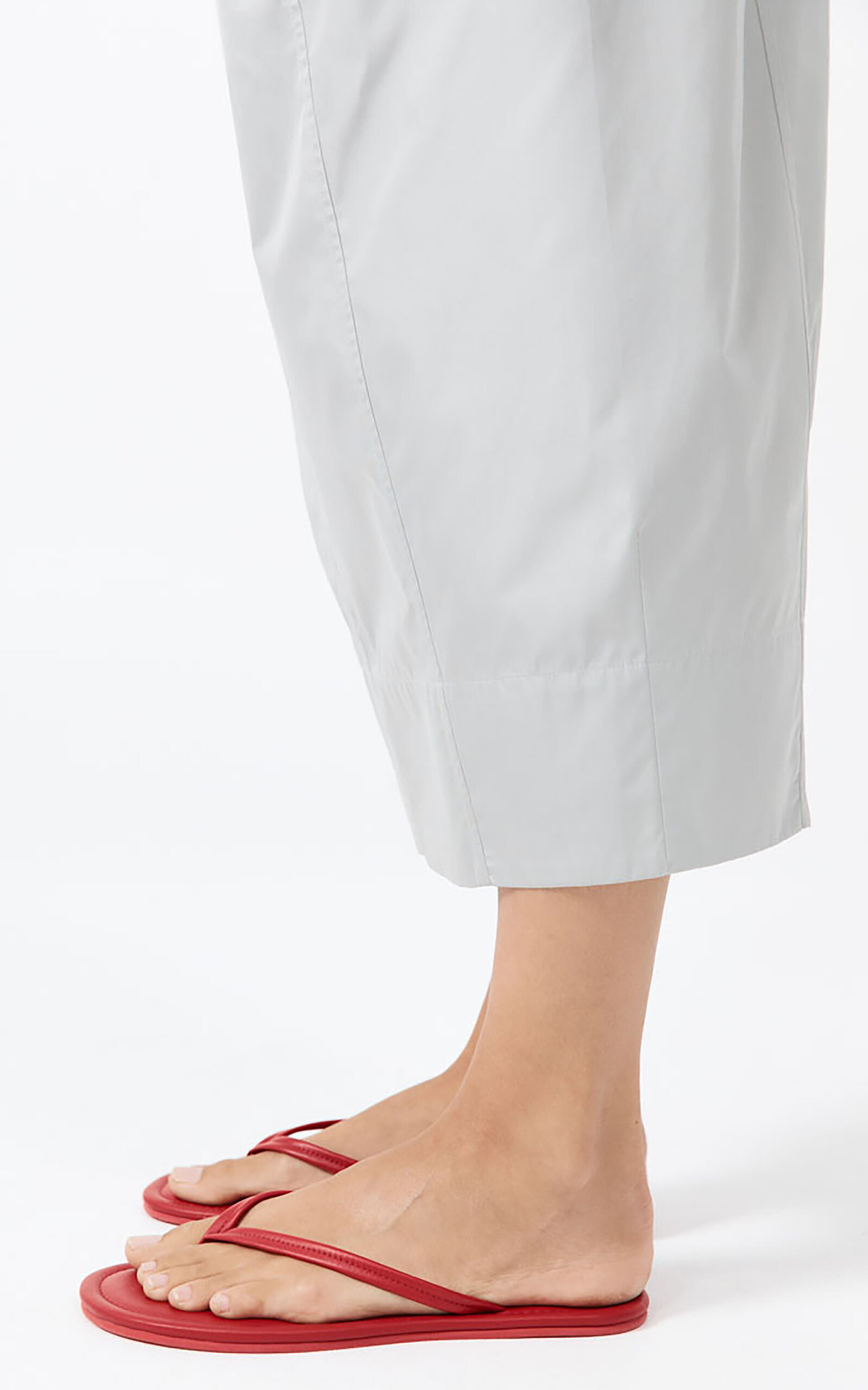 Leather Flip Flops red - 2