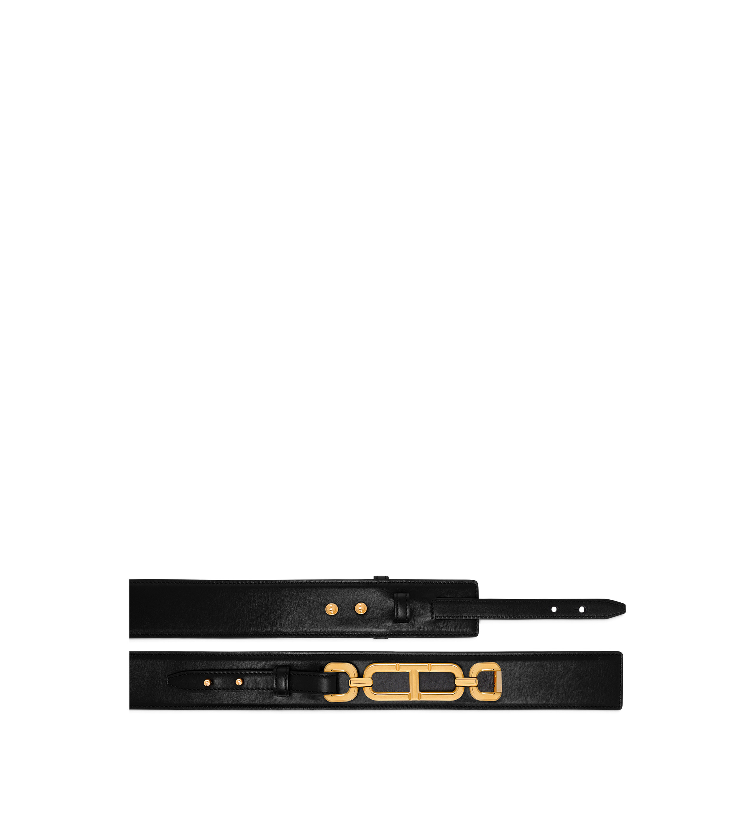PALMELLATO-EFFECT LEATHER WHITNEY WAIST BELT - 3