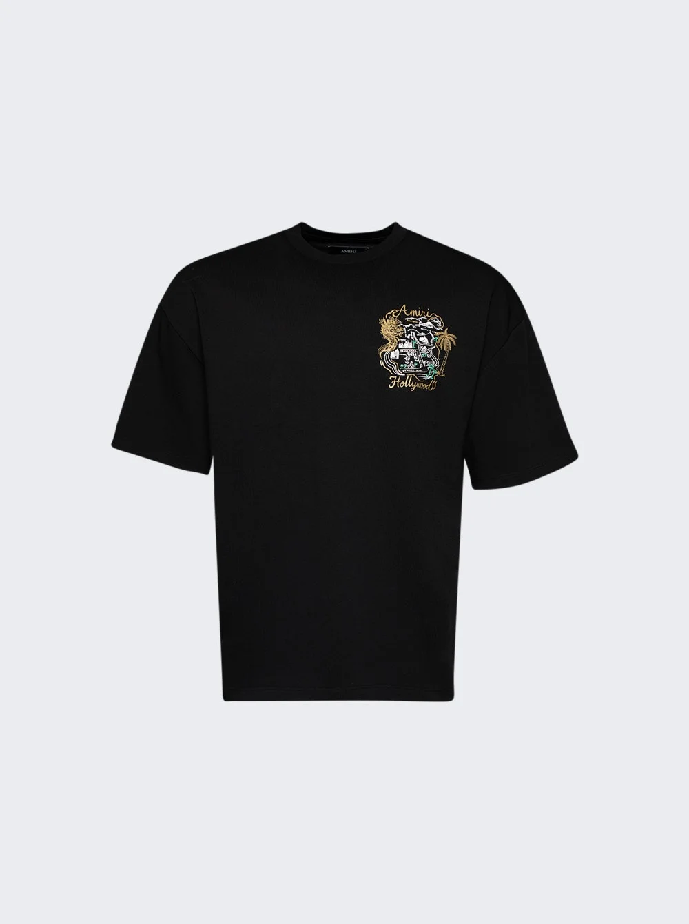 Hollywood Oversized Tee Black - 1