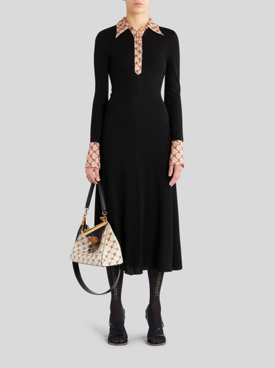 Etro SHIRT DRESS WITH FLORAL EDGING outlook