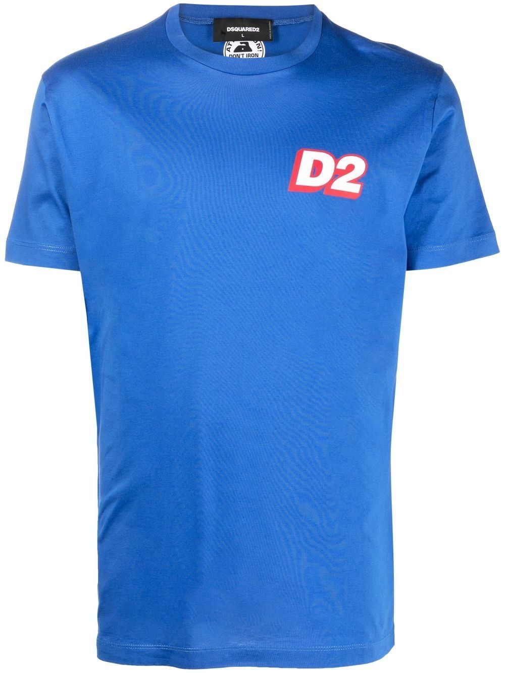 logo-print short-sleeved T-shirt - 1