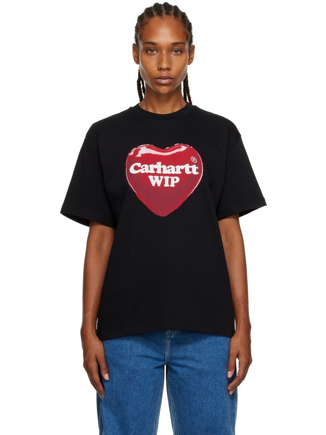 Black Heart Balloon T-Shirt - 1