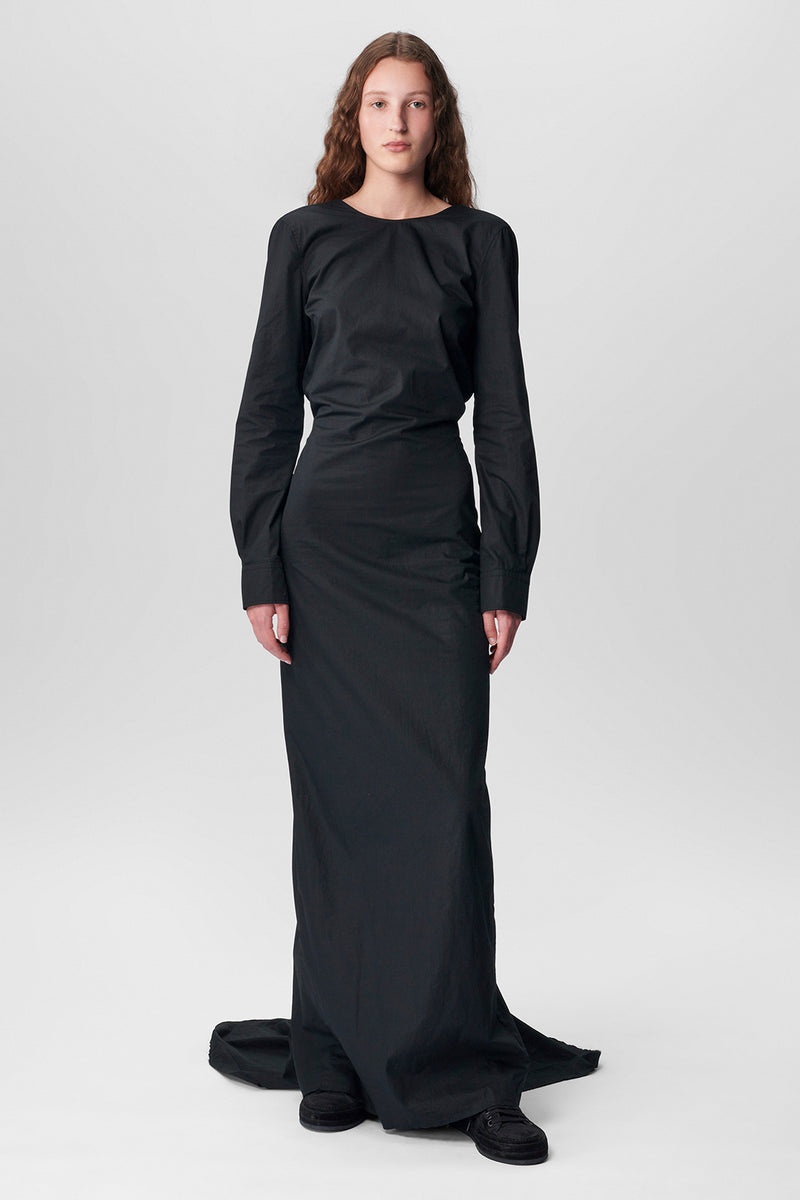 Alfonsina X-Long Shirt Dress Open Back - 1
