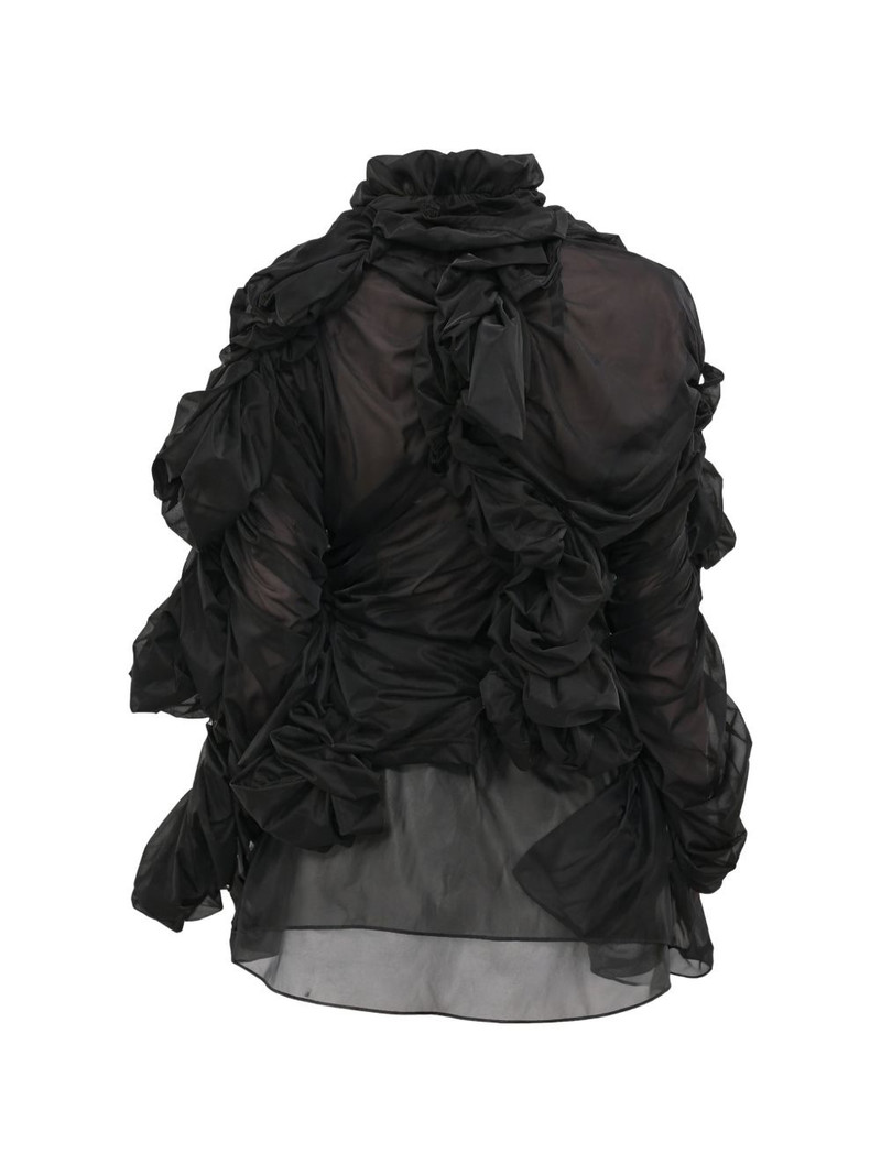 Comme Des Garçons ruffled top outlook