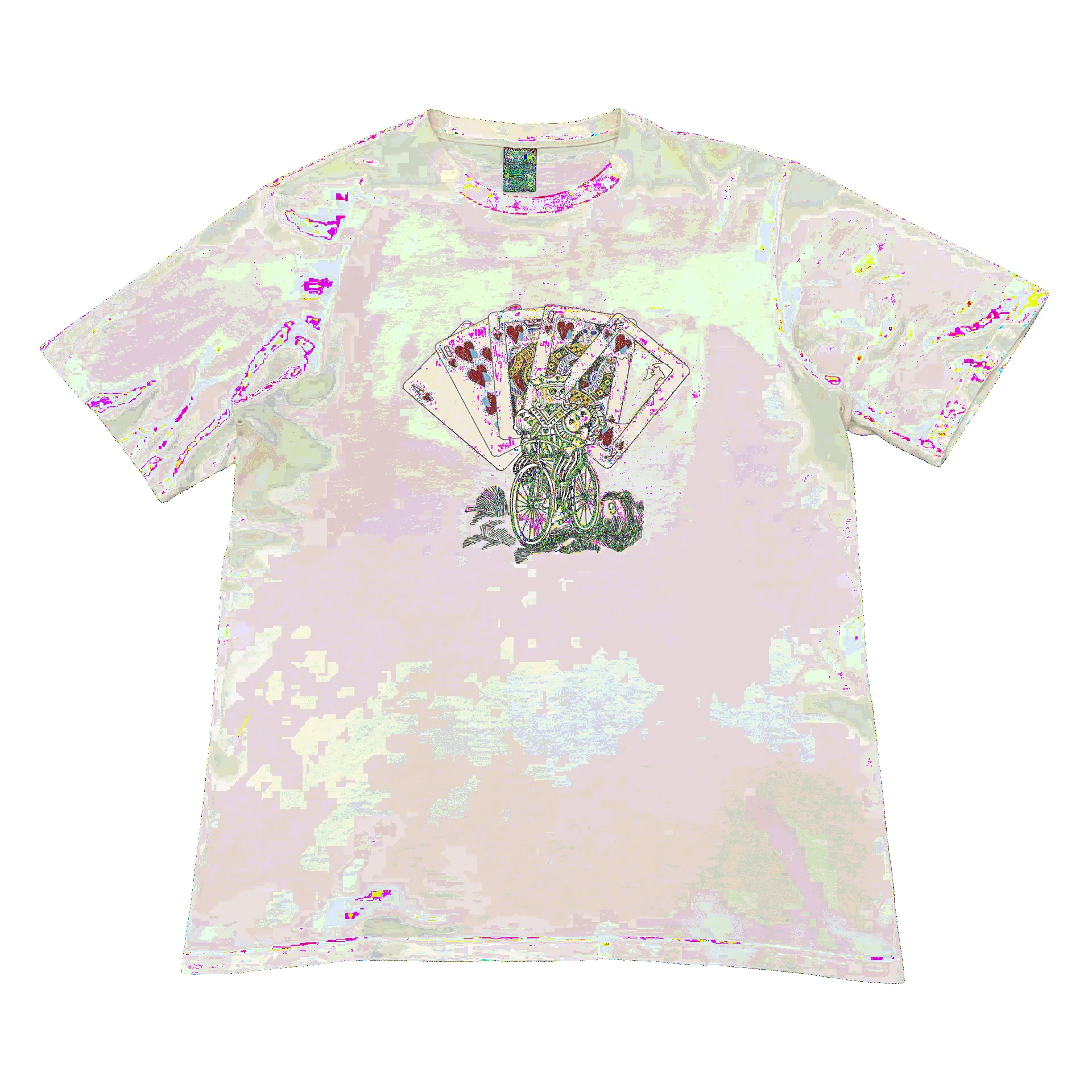 Number (N)ine Cards T-Shirt SZ 5 - 1