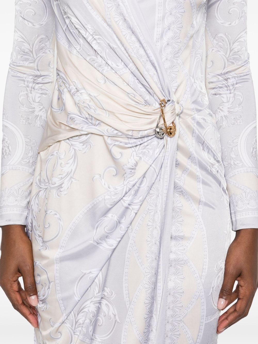 Coupe des Dieux-print midi dress - 5