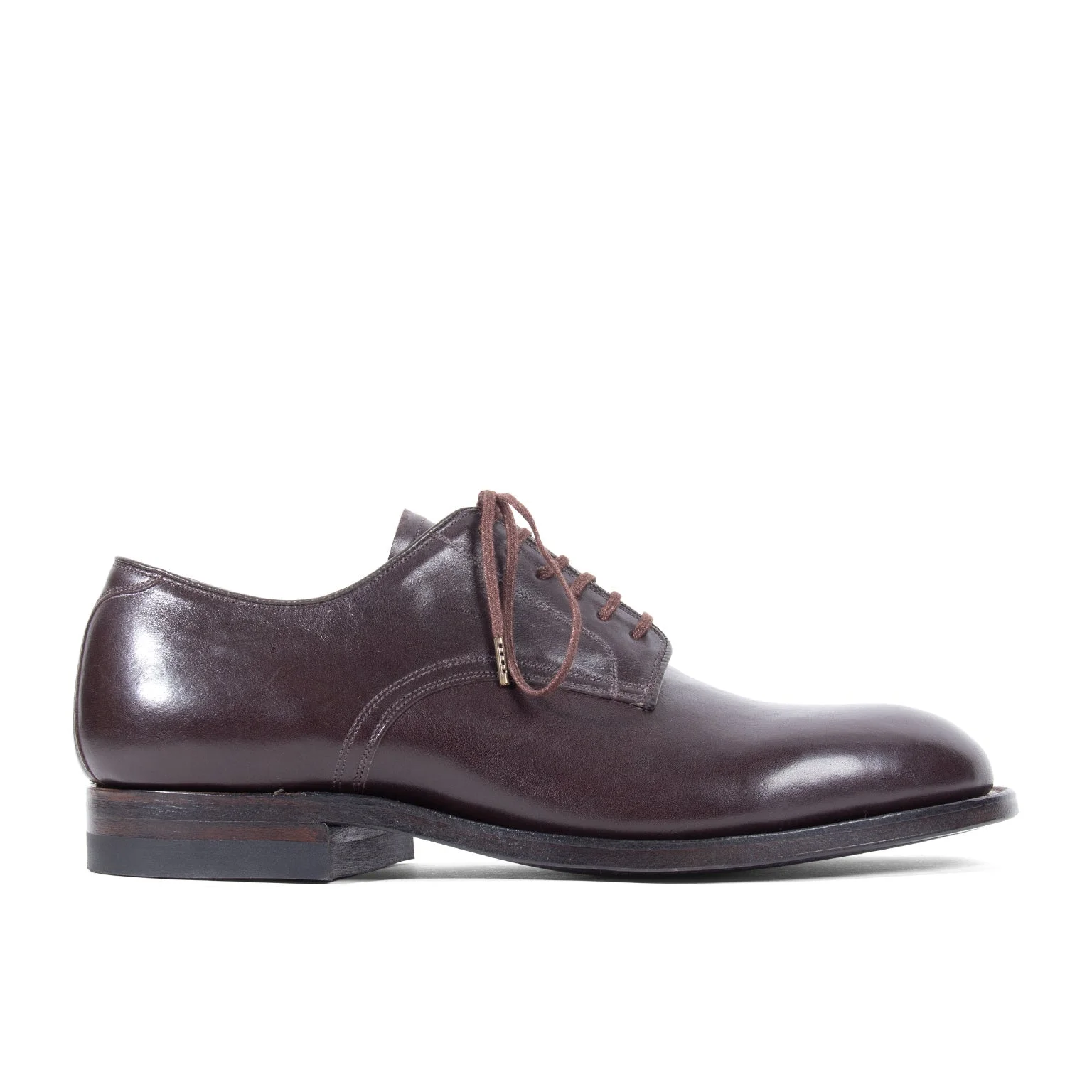 Navvy Cut Shoe - Ebony Kangaroo - 1