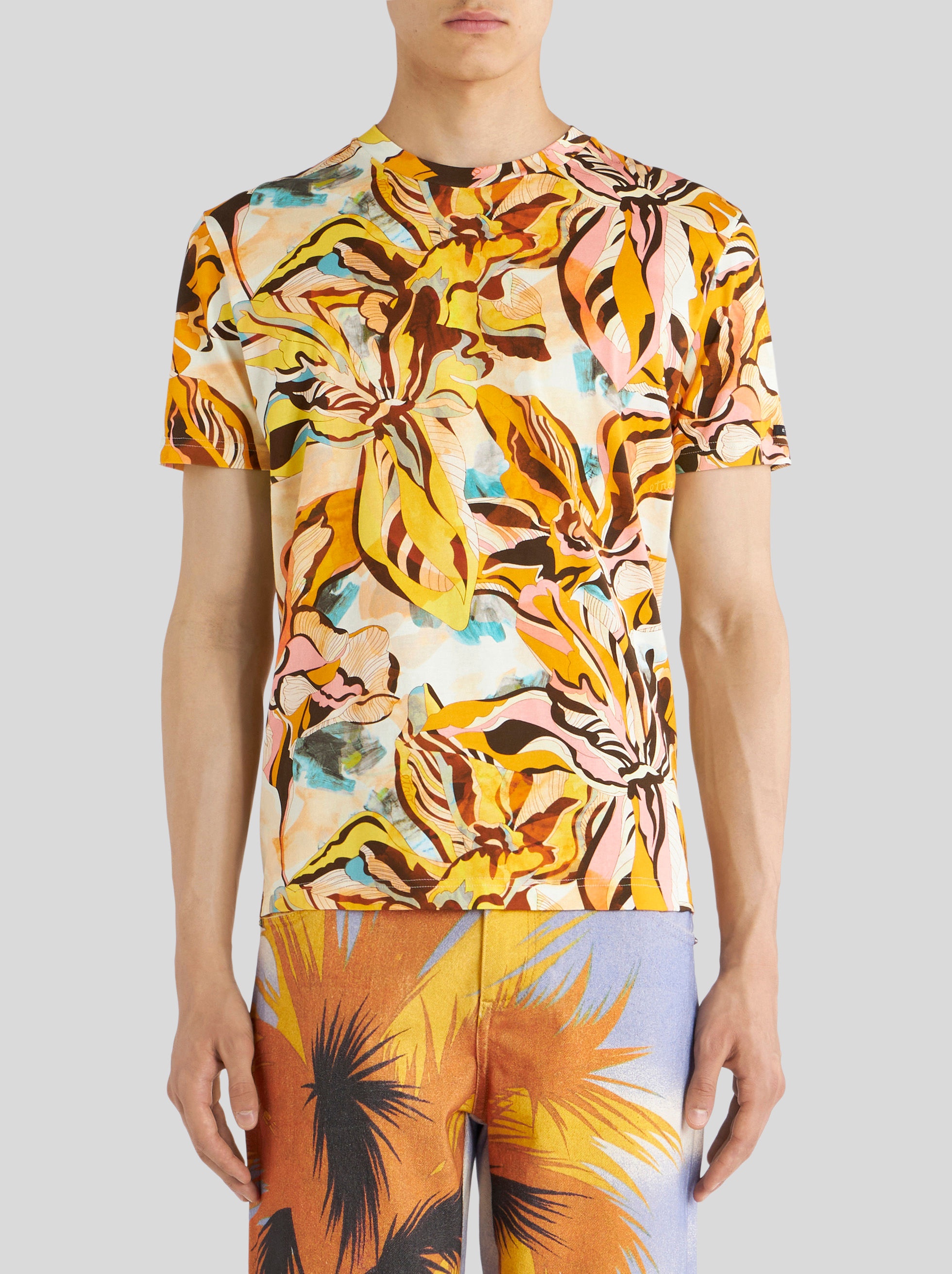 MAXI FLORAL PRINT T-SHIRT - 2