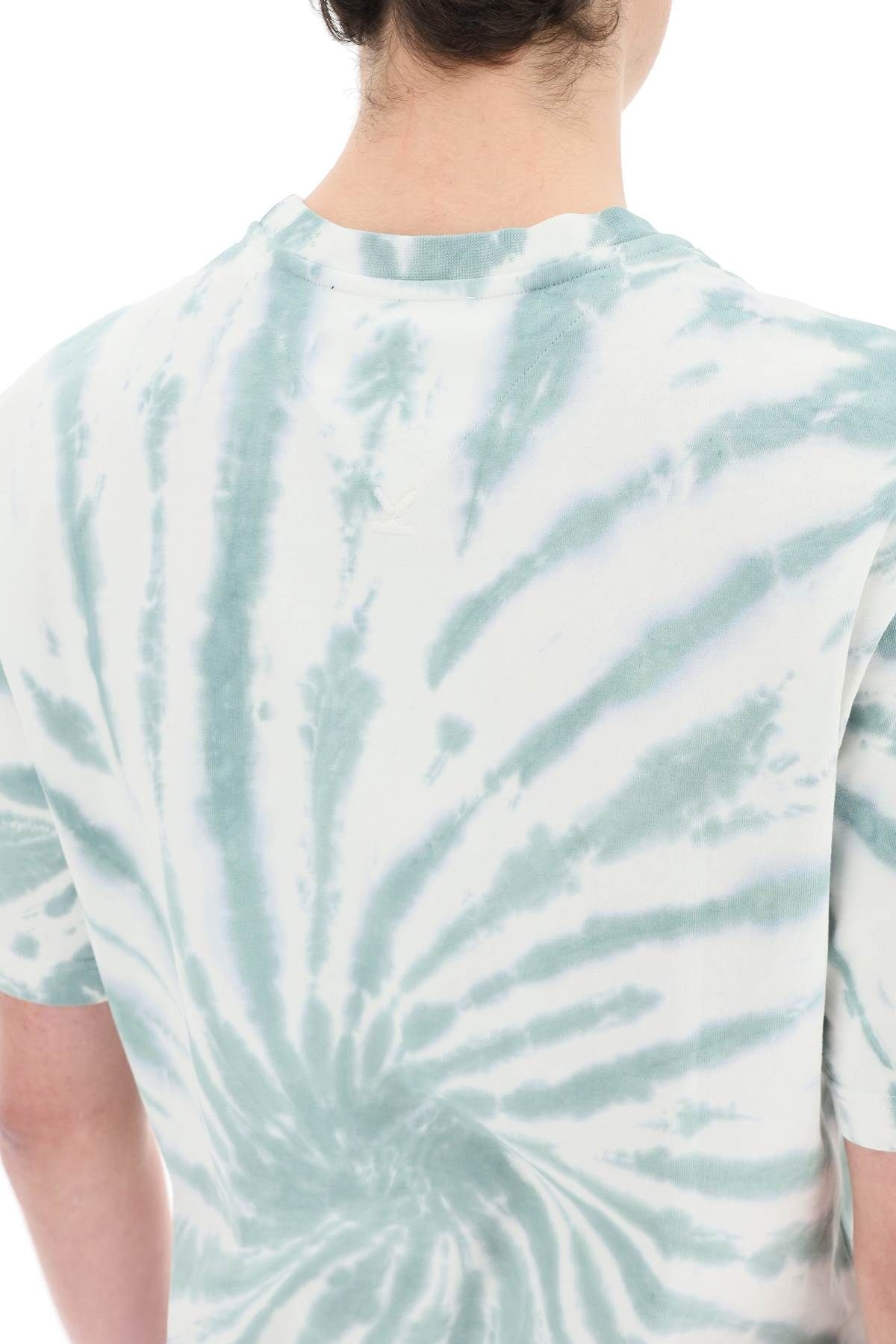 TIE-DYE T-SHIRT WITH RAINBOW LOGO - 5