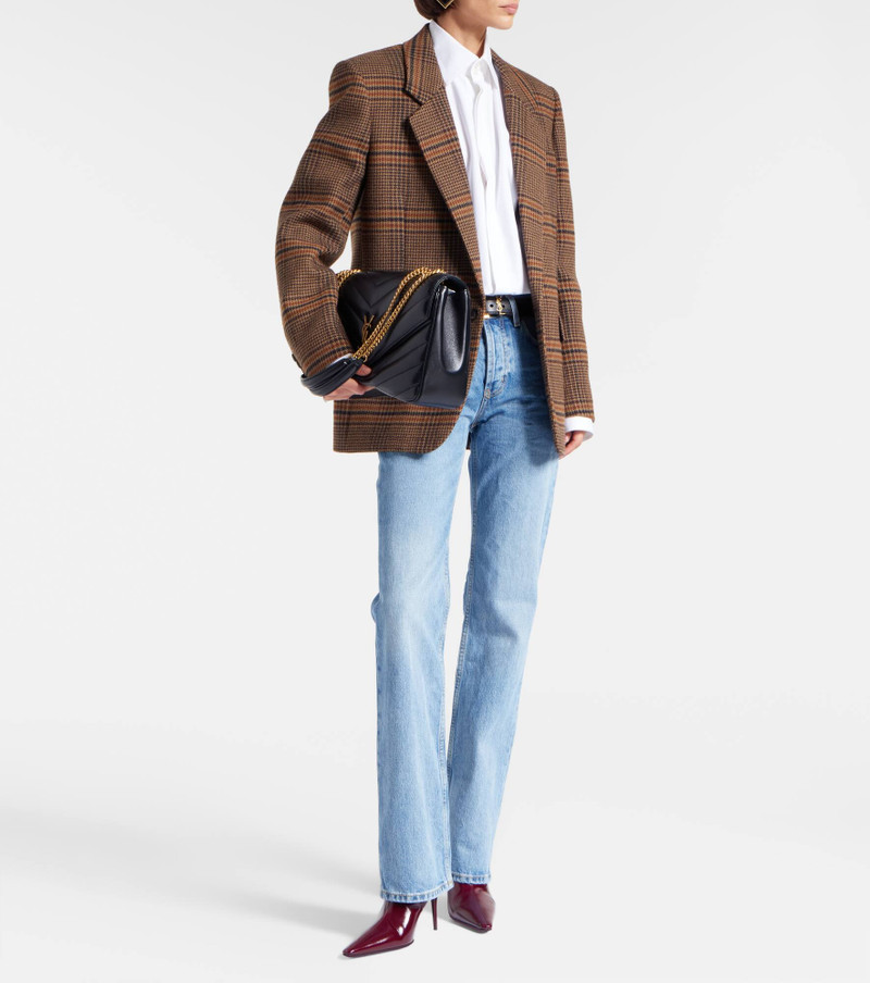 SAINT LAURENT Loulou Large leather shoulder bag outlook