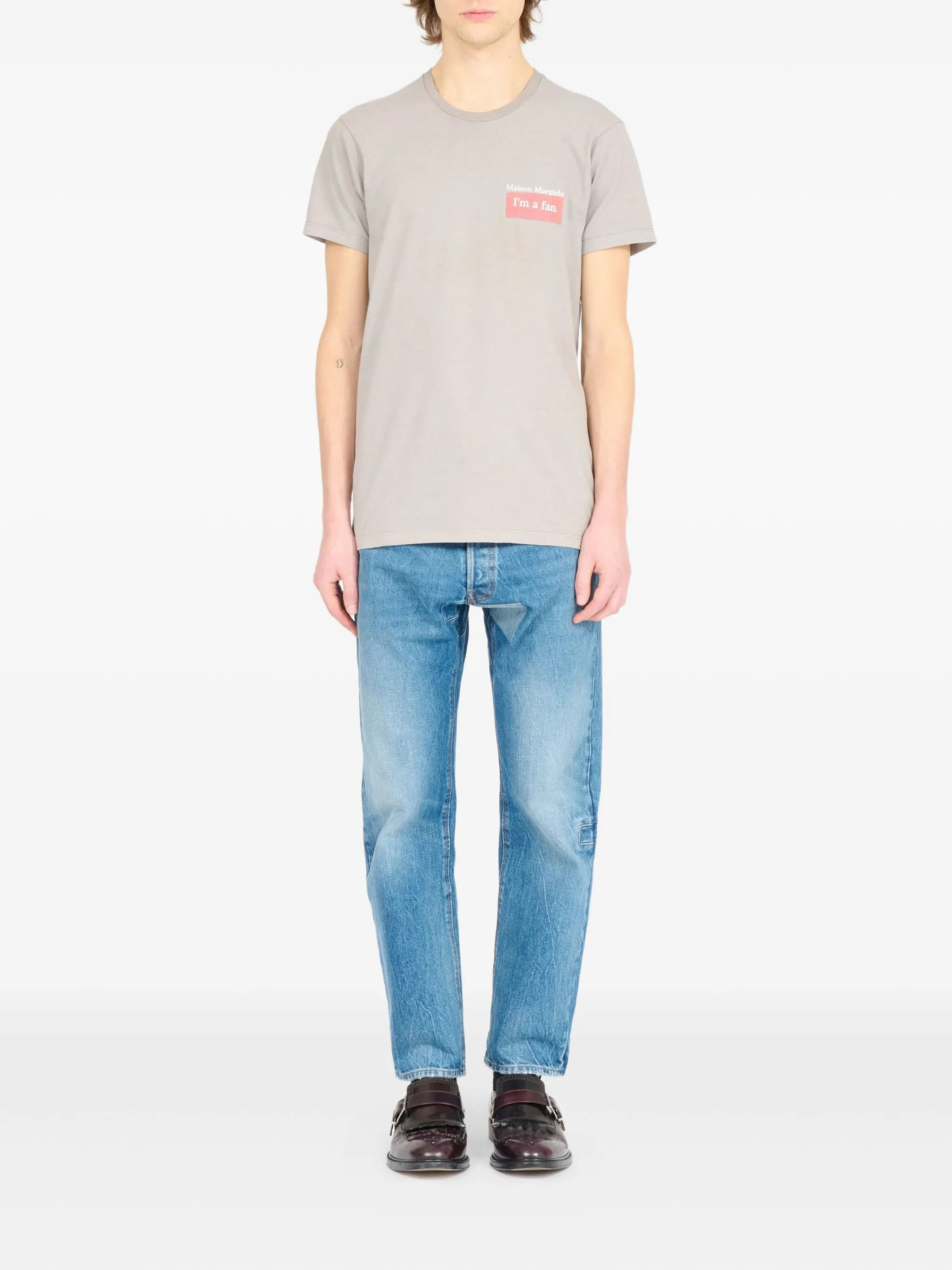 Maison Margiela Slogan-print T-shirt - 3