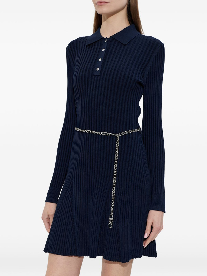 polo-collar mini dress 3