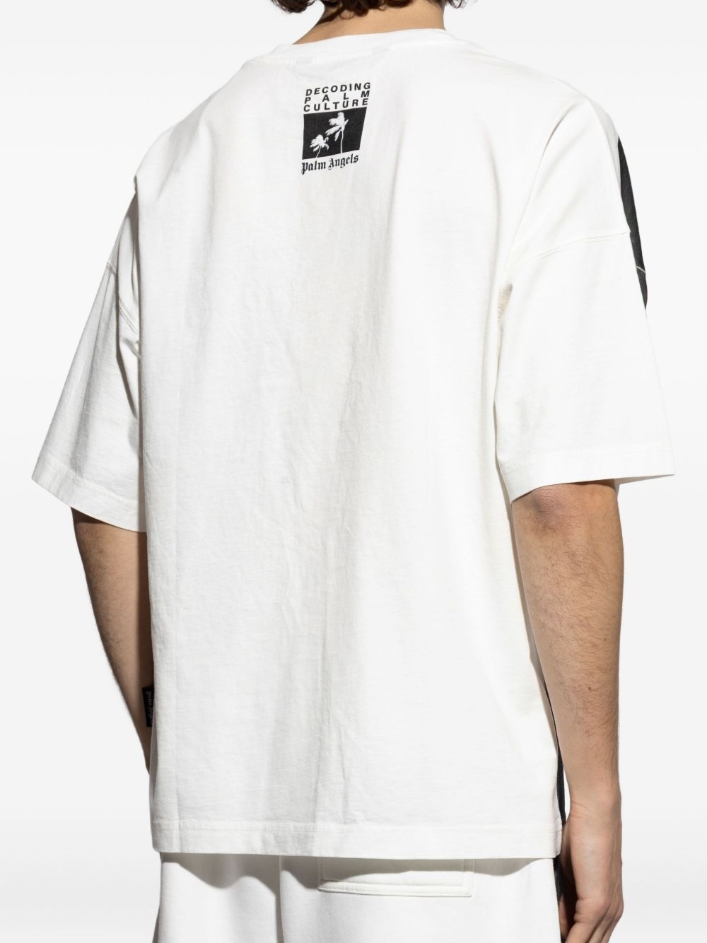 palm-tree print T-shirt - 4