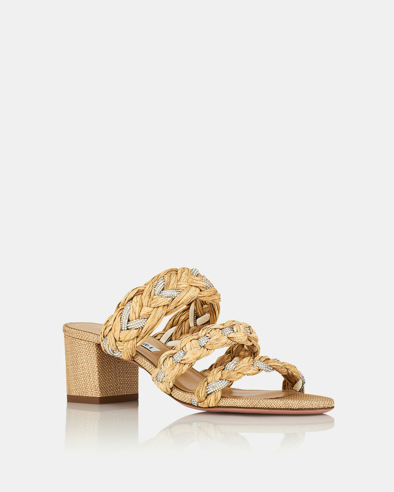 AQUAZZURA Costiera Crystal Sandal 50 outlook