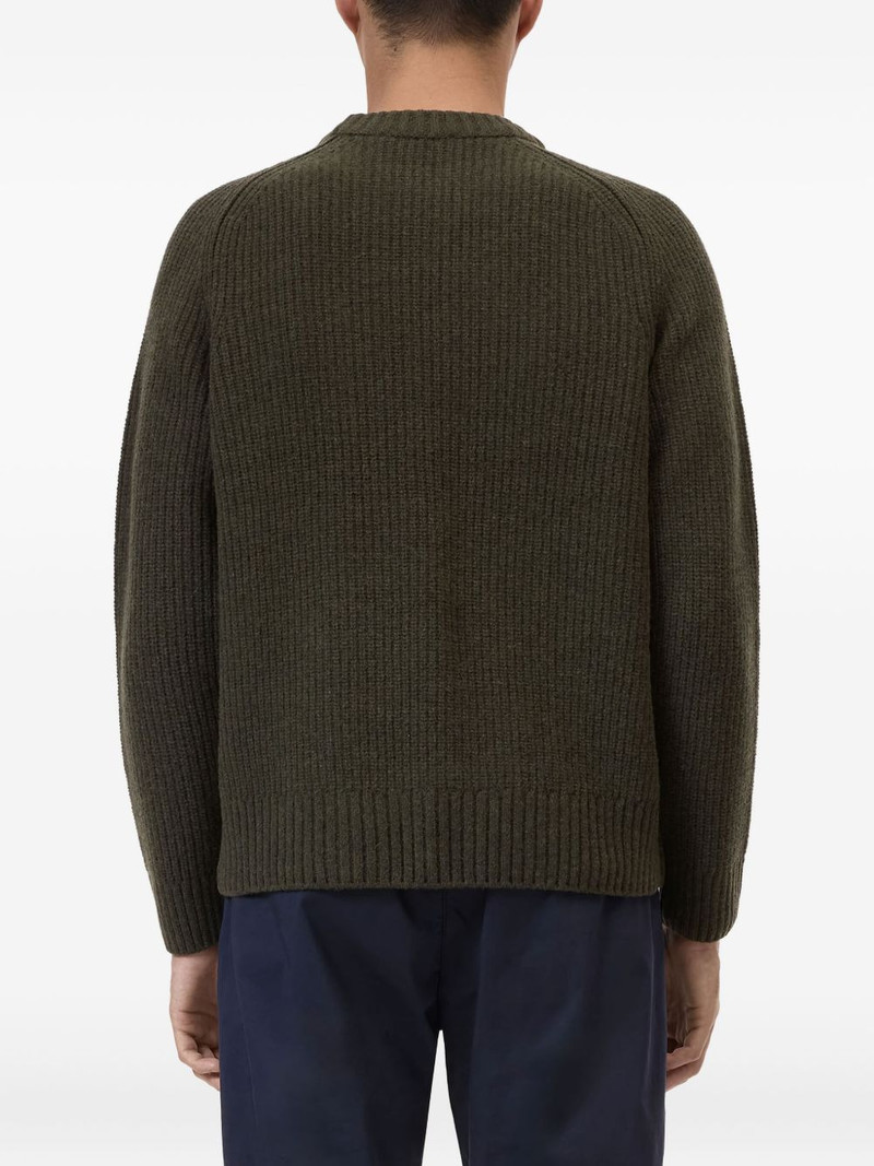 CLOSED raglan-sleeve ribbed sweater outlook