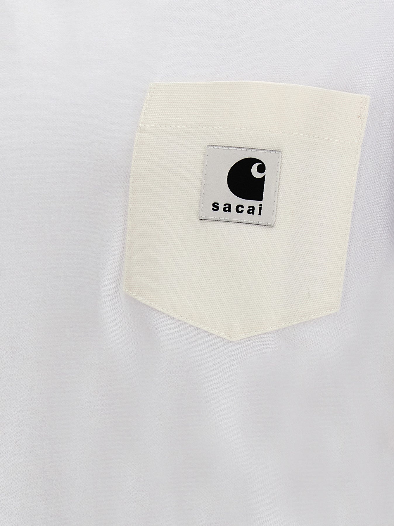 Sacai X Carhartt Wip T-Shirt White - 5