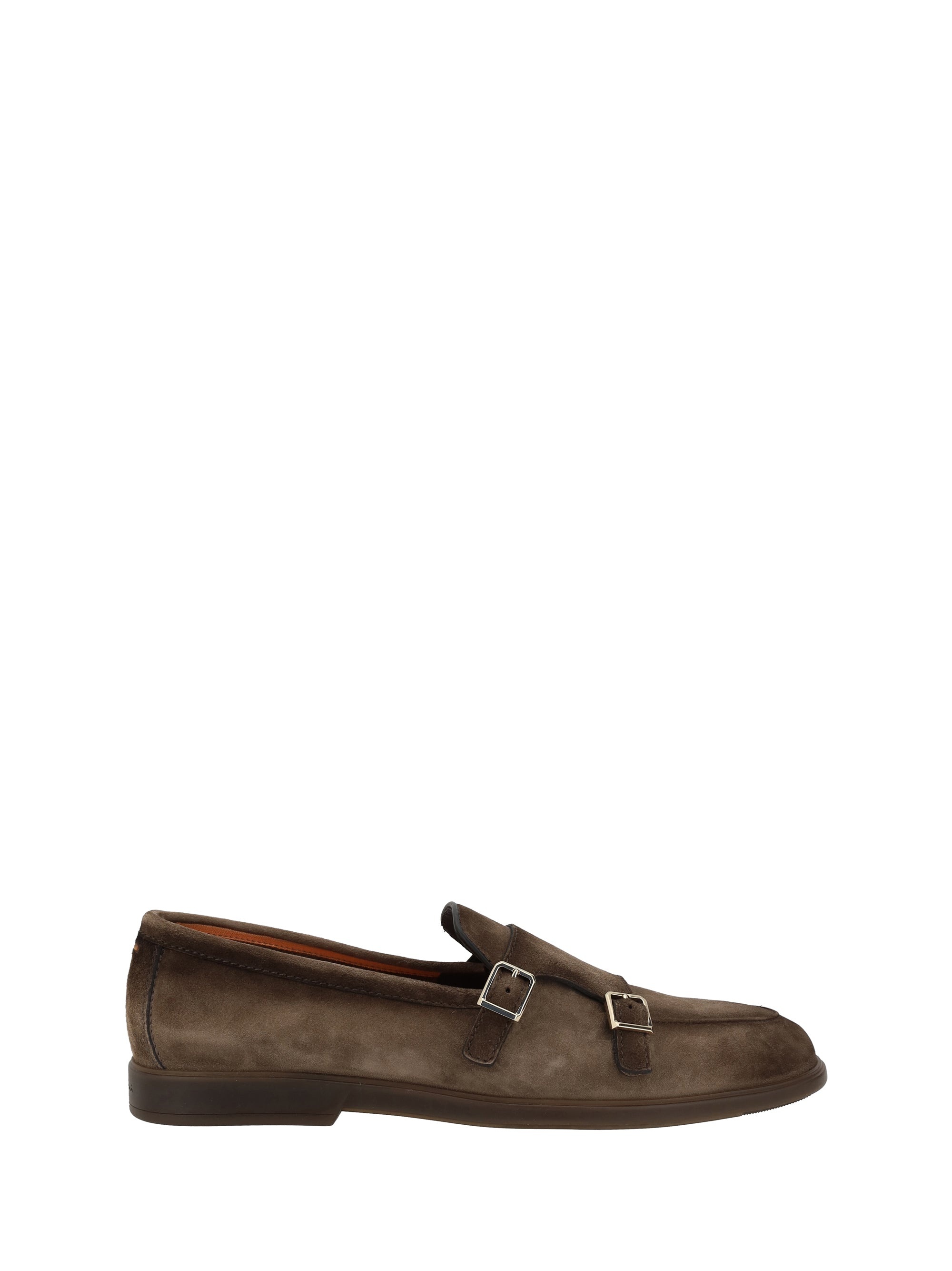Santoni Men Leather Loafers - 1