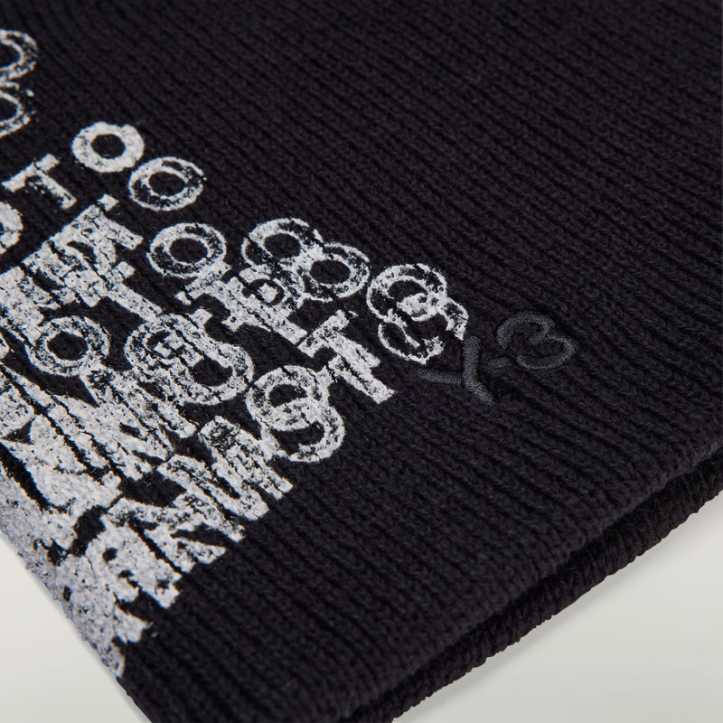 Y-3 GRAPHIC BEANIE 3