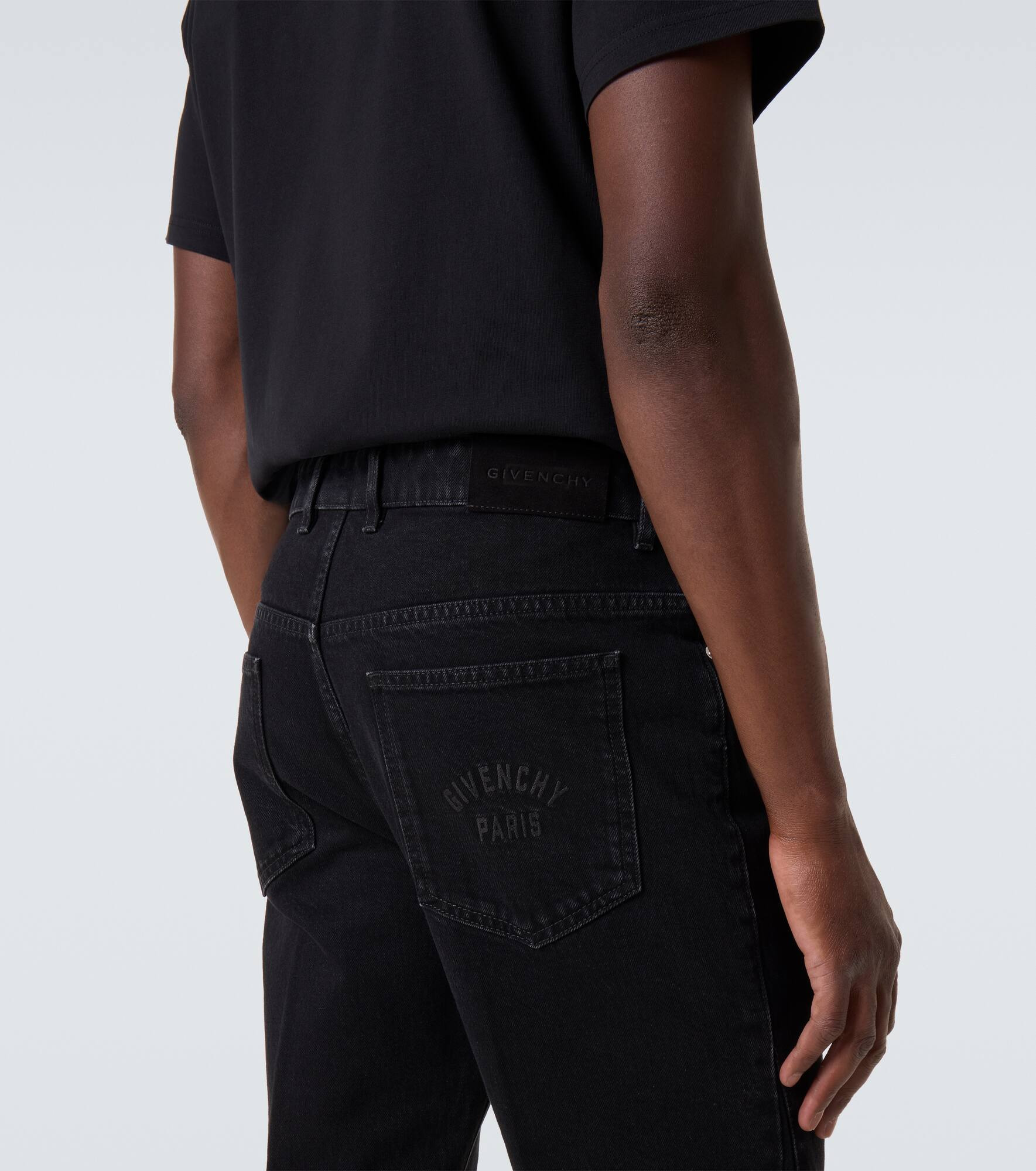 Mid-rise straight jeans - 5