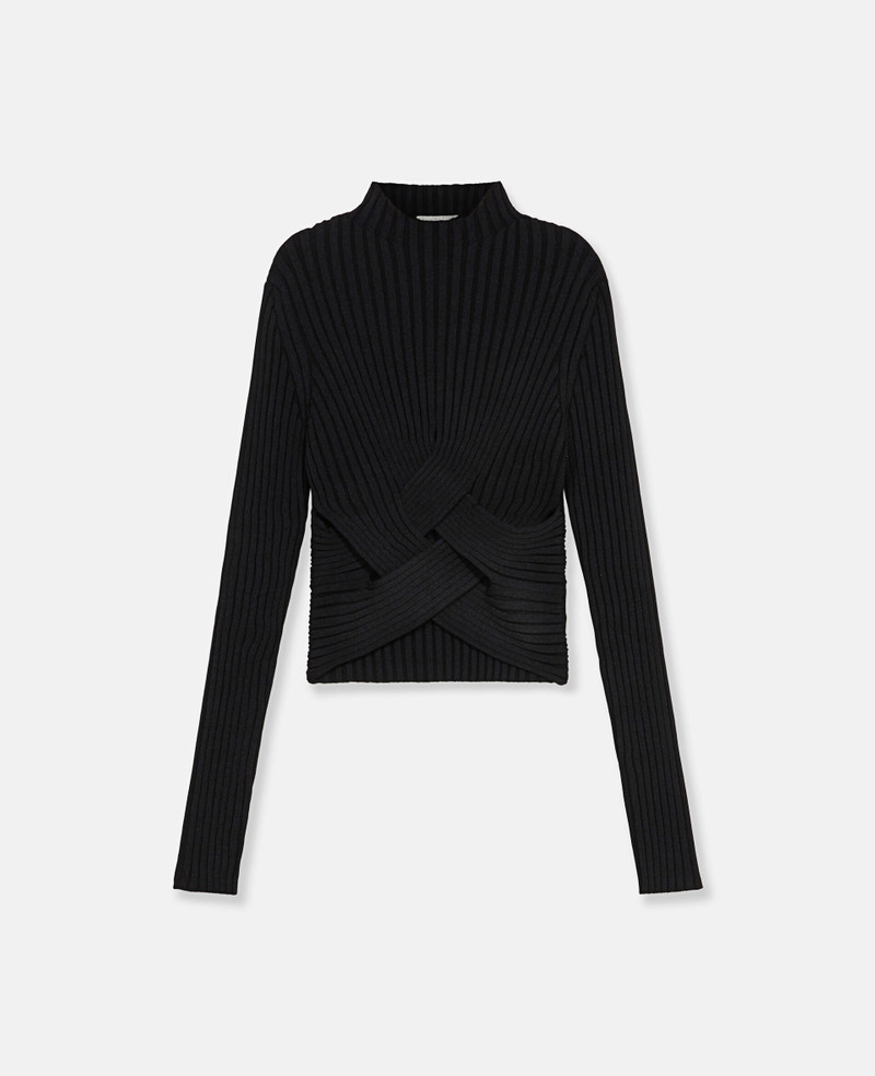 Striped Technical Knit Jumper 1