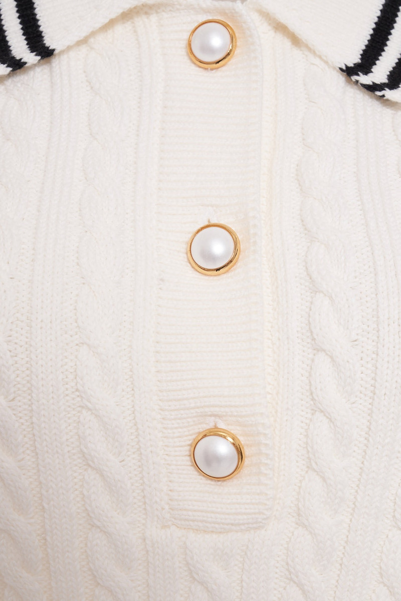 COTTON BLEND KNITTED POLO 3