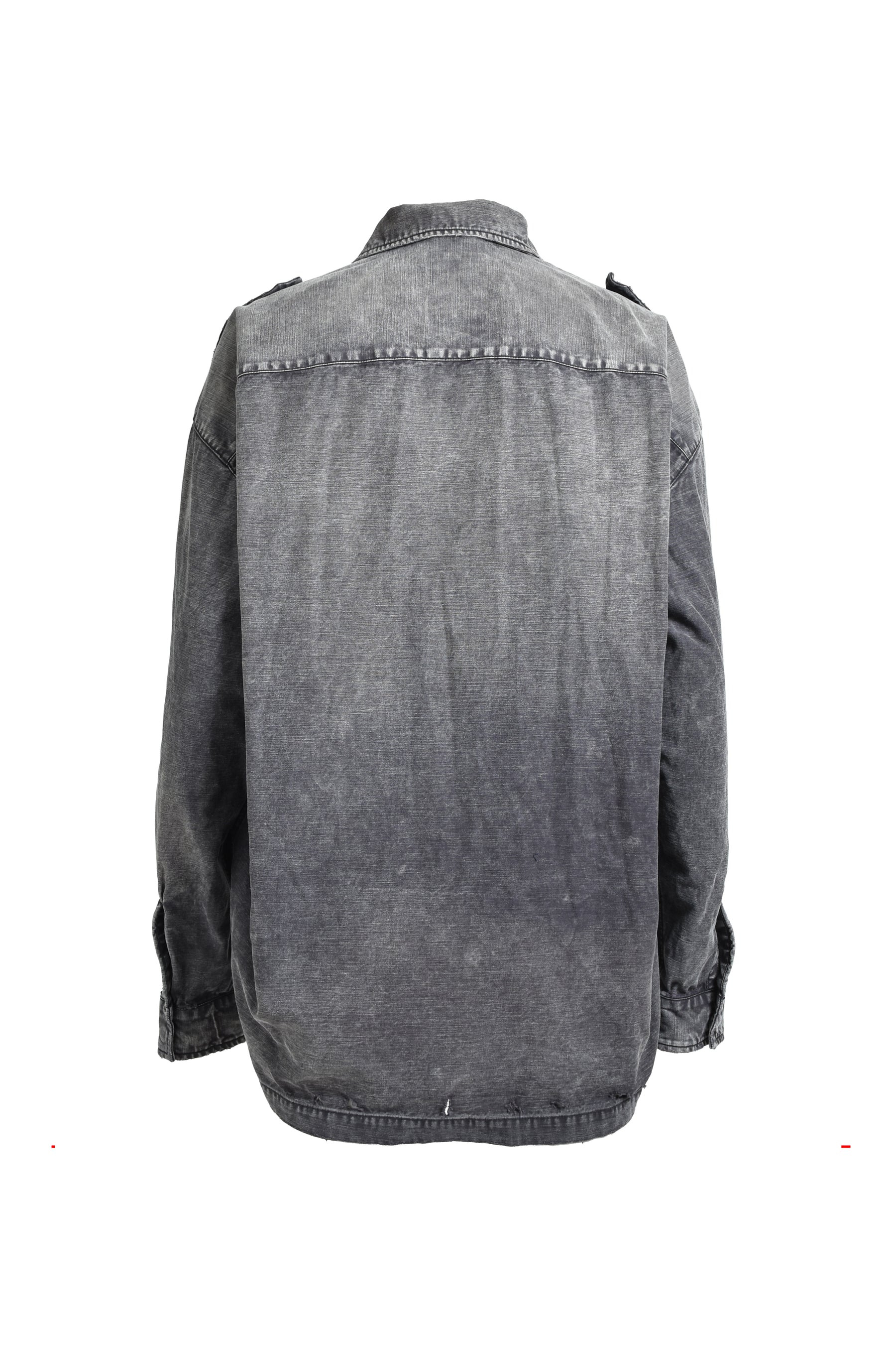 EMBELLISHED MILITARY SHIRTS / BLK - 6