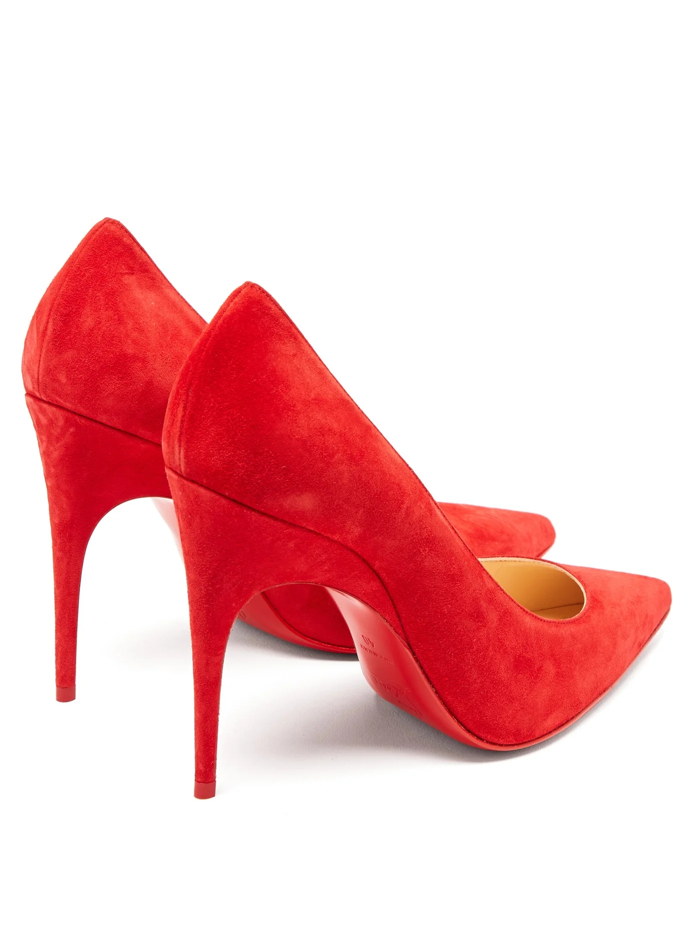 Alminette 100 suede pumps - 4