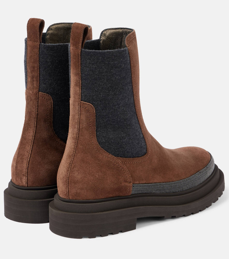 Monili suede Chelsea boots 3