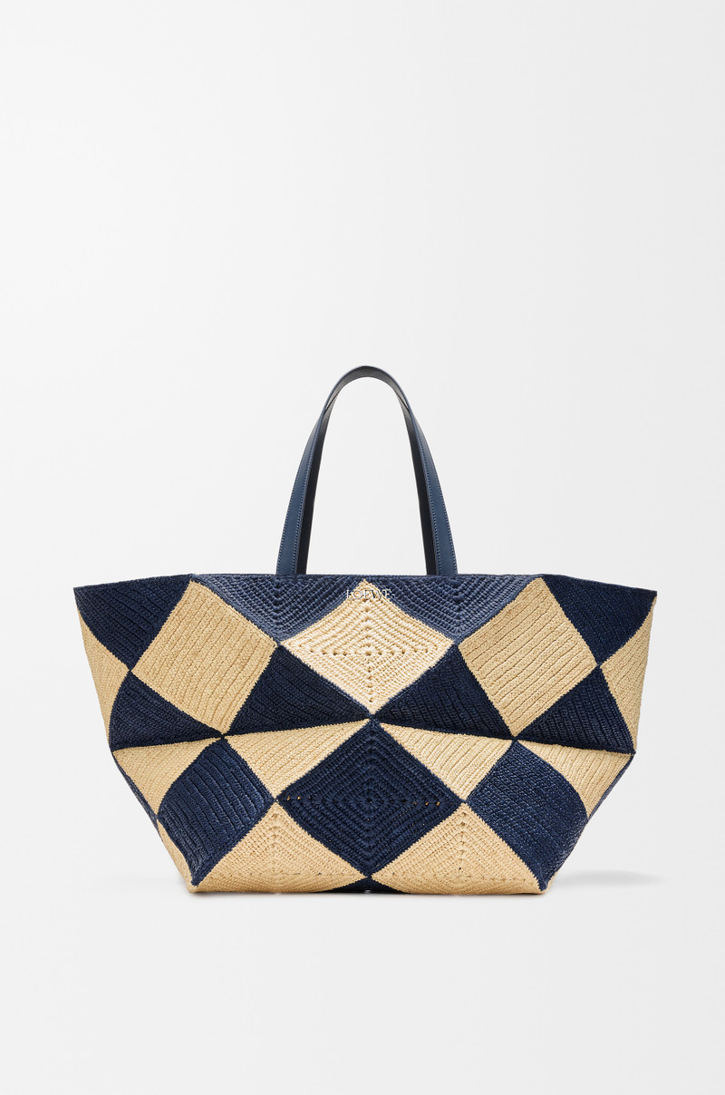 XXL 퍼즐 Fold 토트 에 raffia - 1