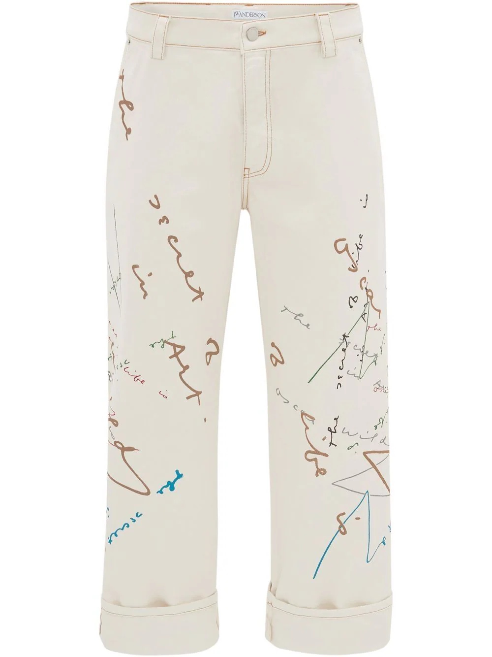 Oscar Wilde Capsule straight-leg trousers - 1