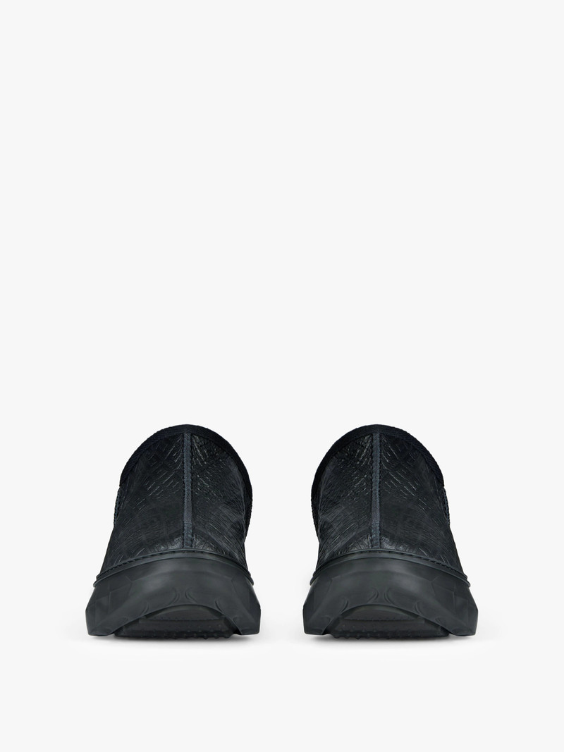 WINTER MALLOW MULES IN 4G LEATHER AND FAUX FUR 2