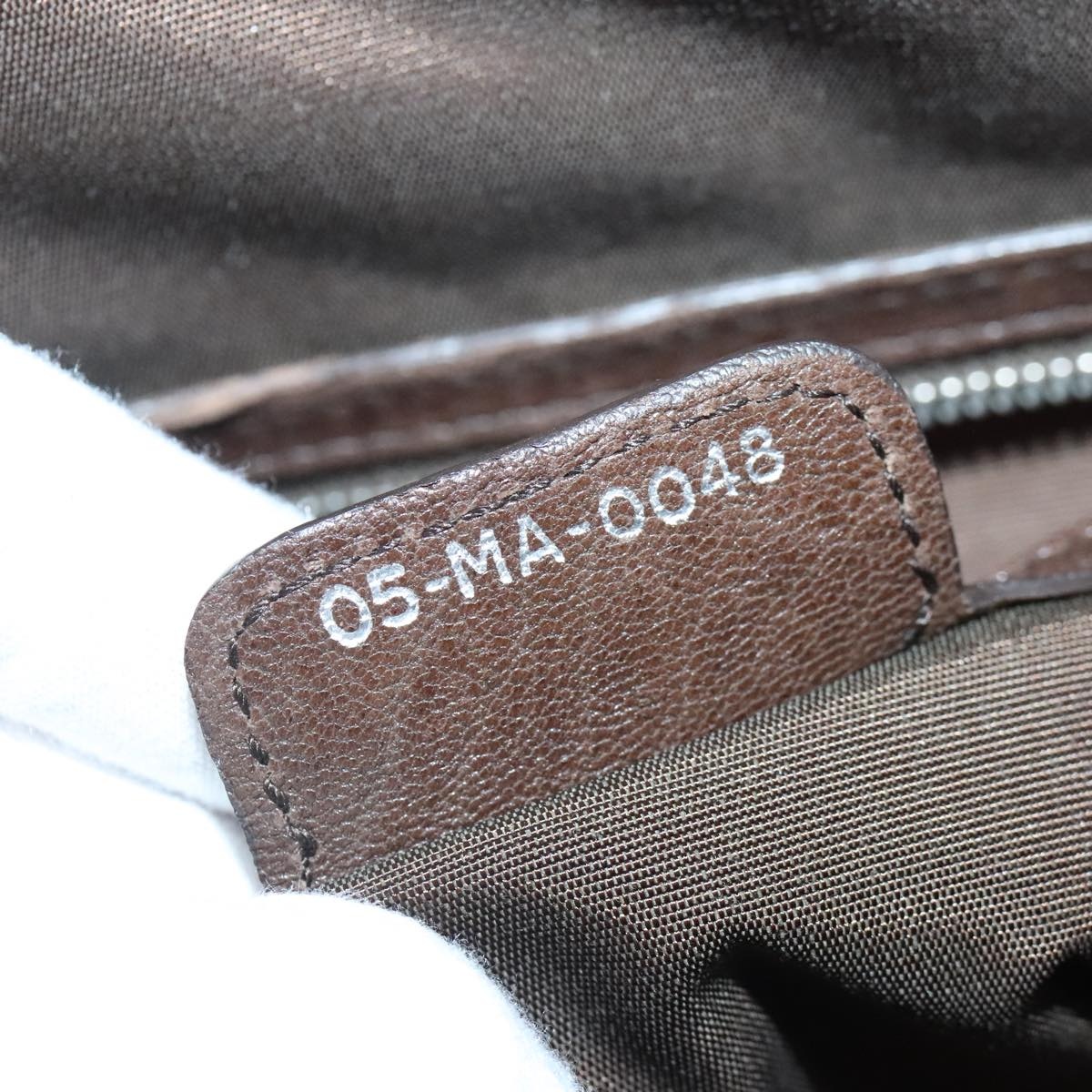 DIOR Hand Bag Leather Brown - 12