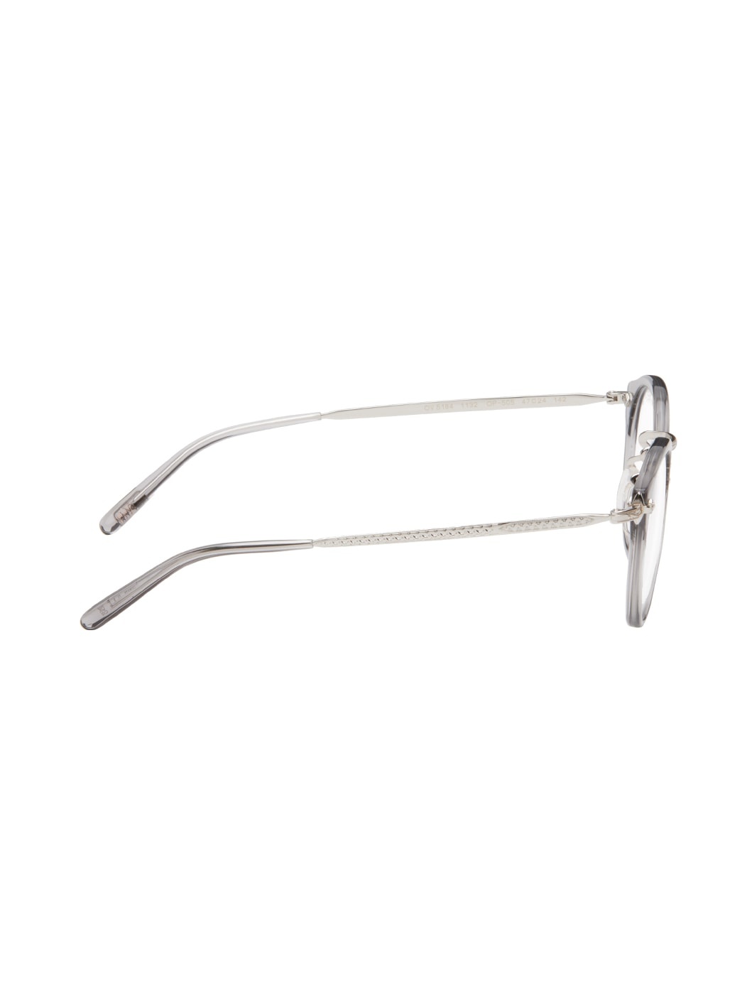 Gray & Silver OP-505 Glasses - 2