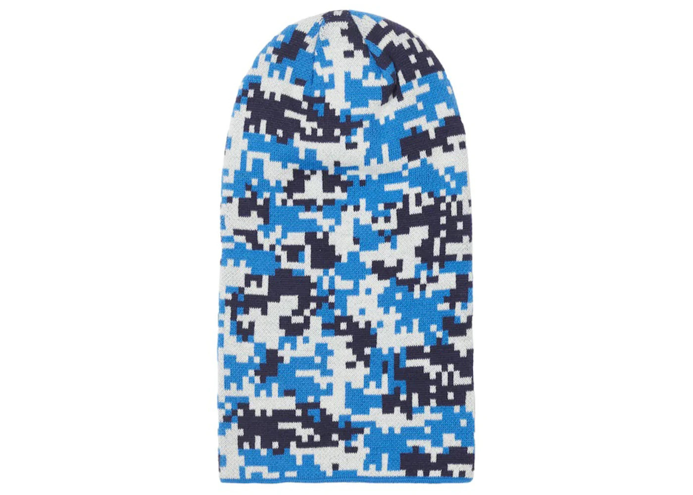 Palace New Era Peaked Balaclava Blue Camo - 2