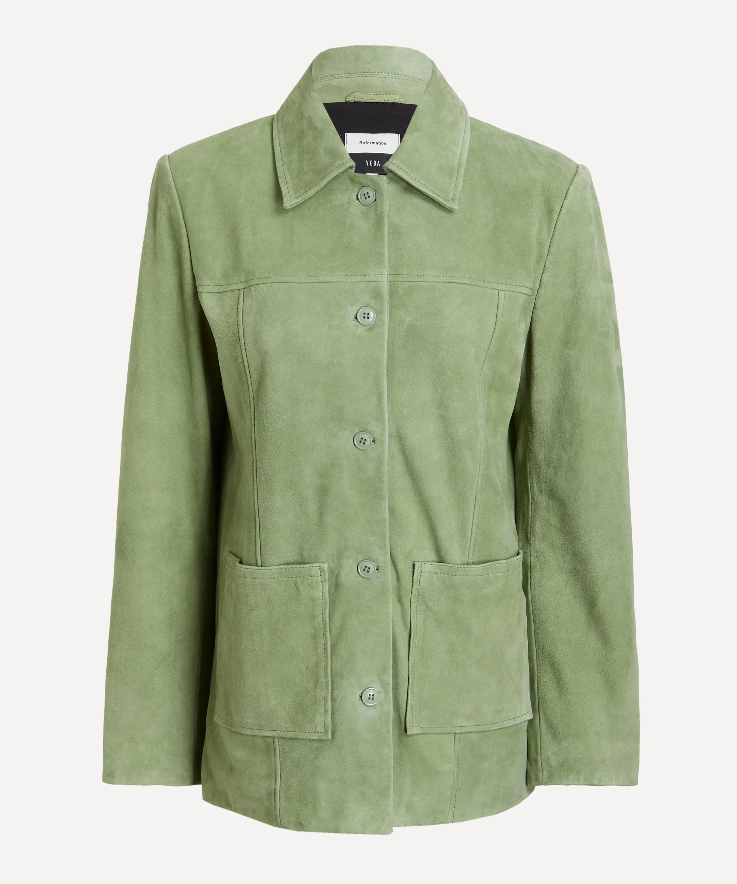 Veda Lincoln Suede Shirt Jacket - 1