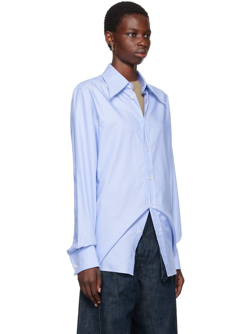 Blue Oxford Shirt - 2