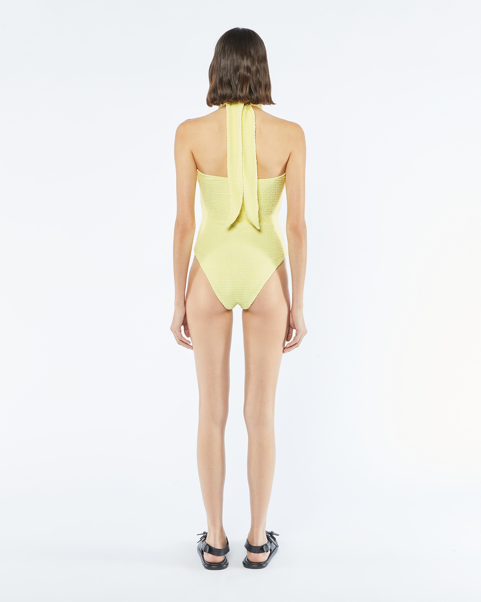 MILANA - Halterneck swimsuit - Lumen - 2