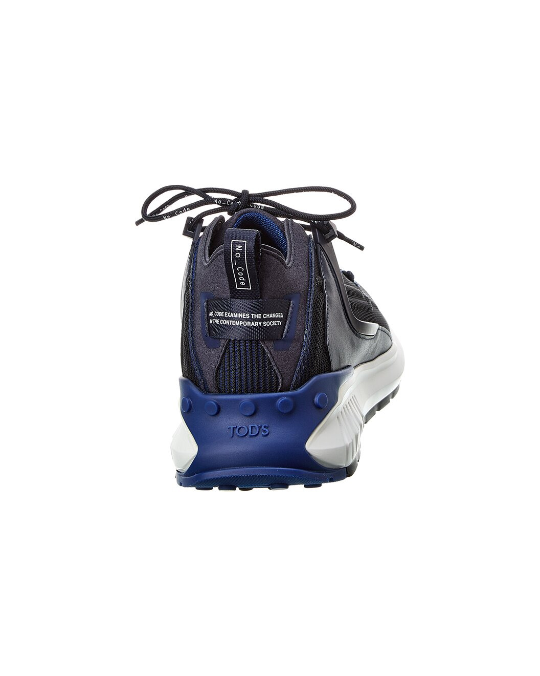 TOD’s No_Code Knit & Leather Sneaker - 3
