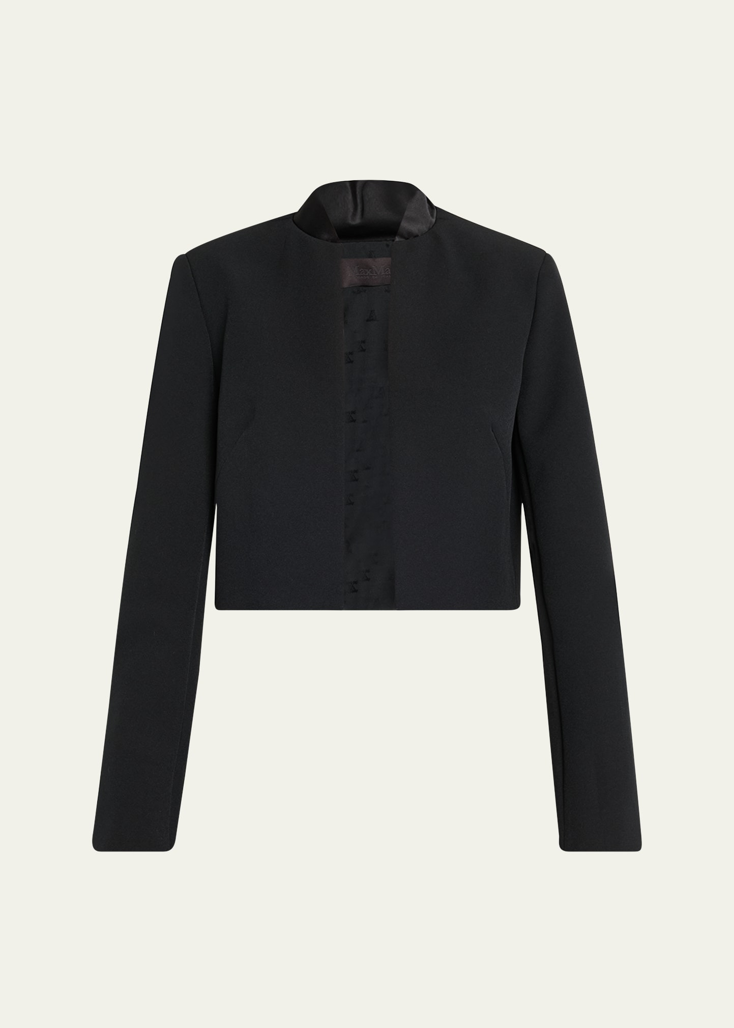 Tesoro Open Front Cropped Jacket - 1