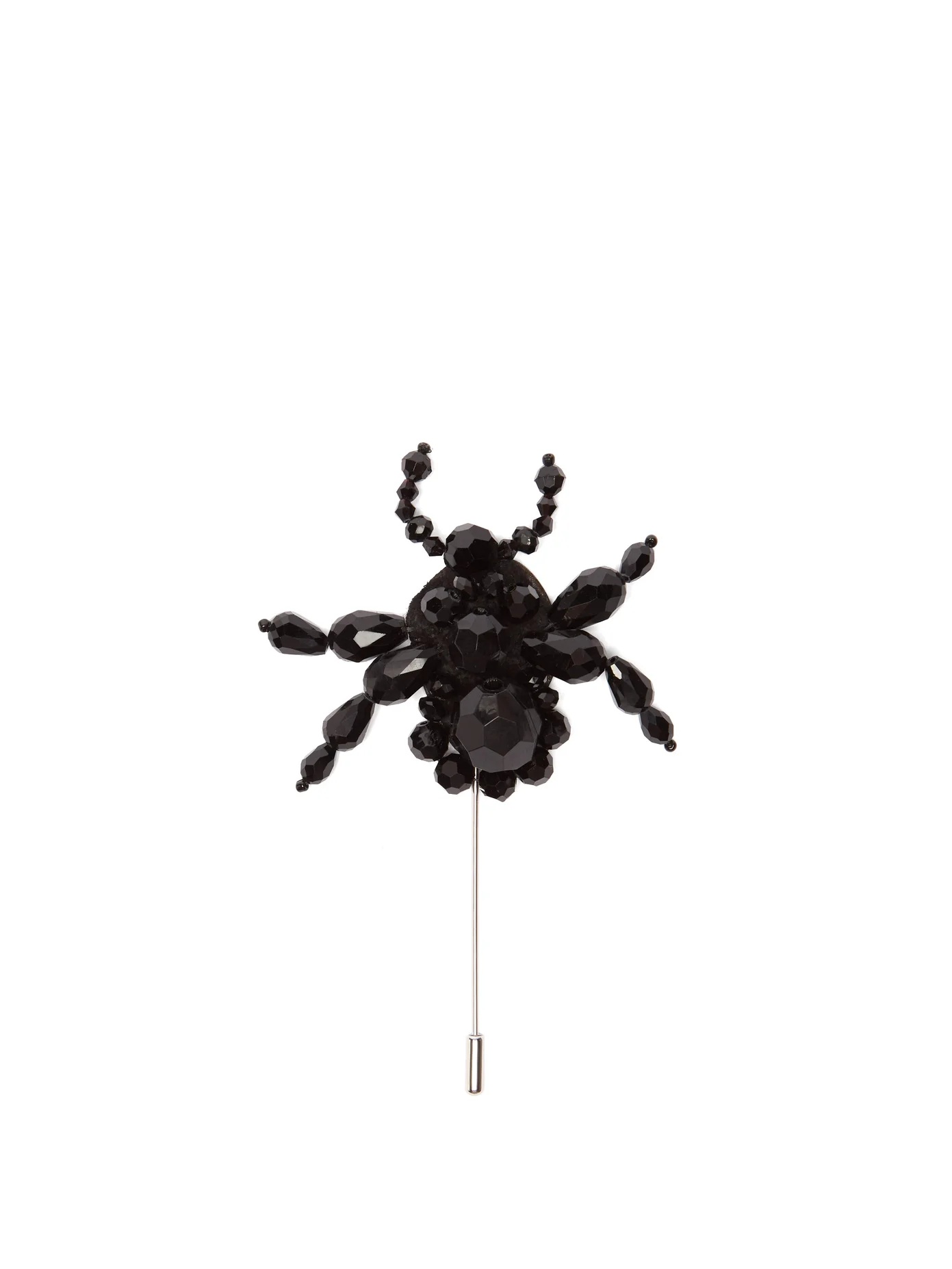 Spider beaded brooch - 1