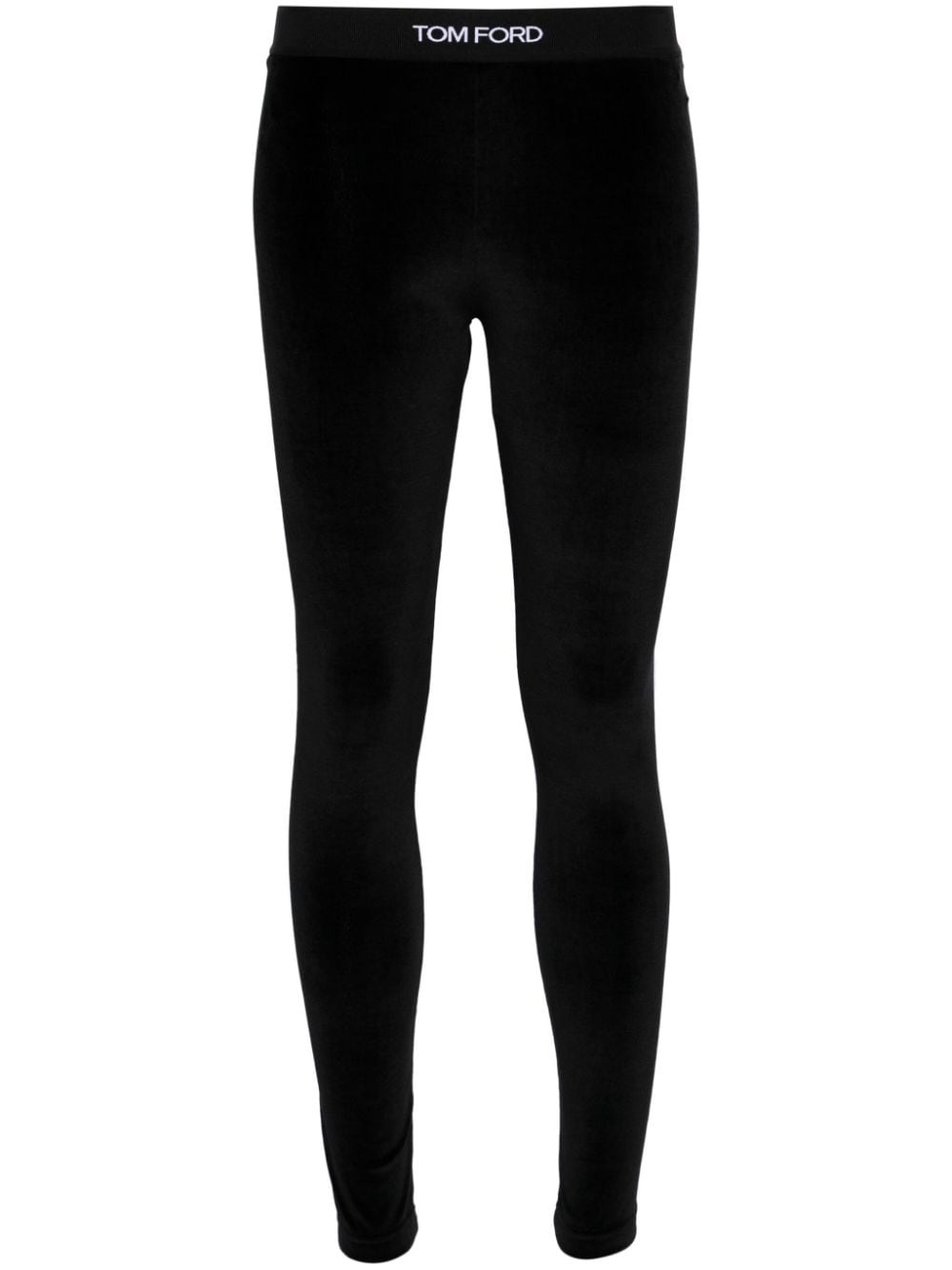 logo-waist leggings - 1