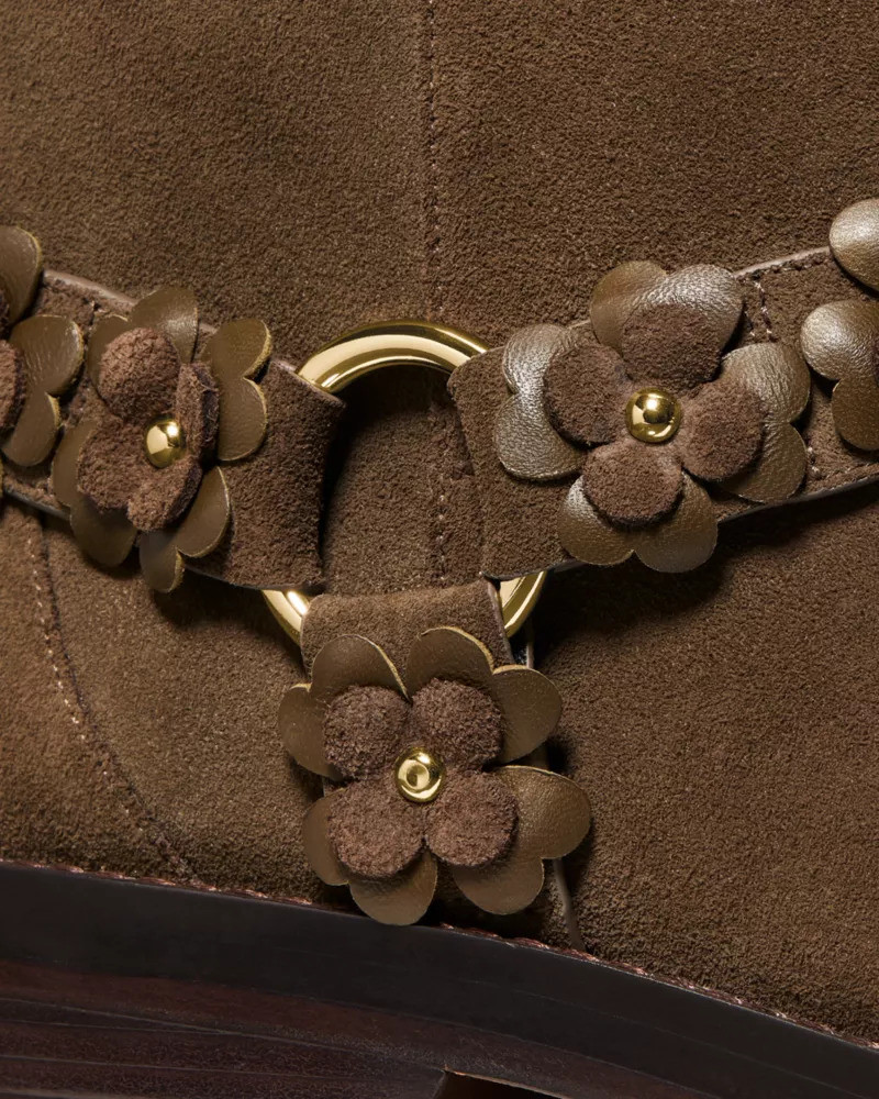 Spade Flower Garden Moto Boot 5