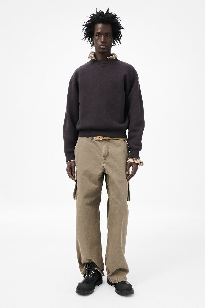 Our Legacy Perfect Sweatshirt Black Bear Wooly Fleece outlook