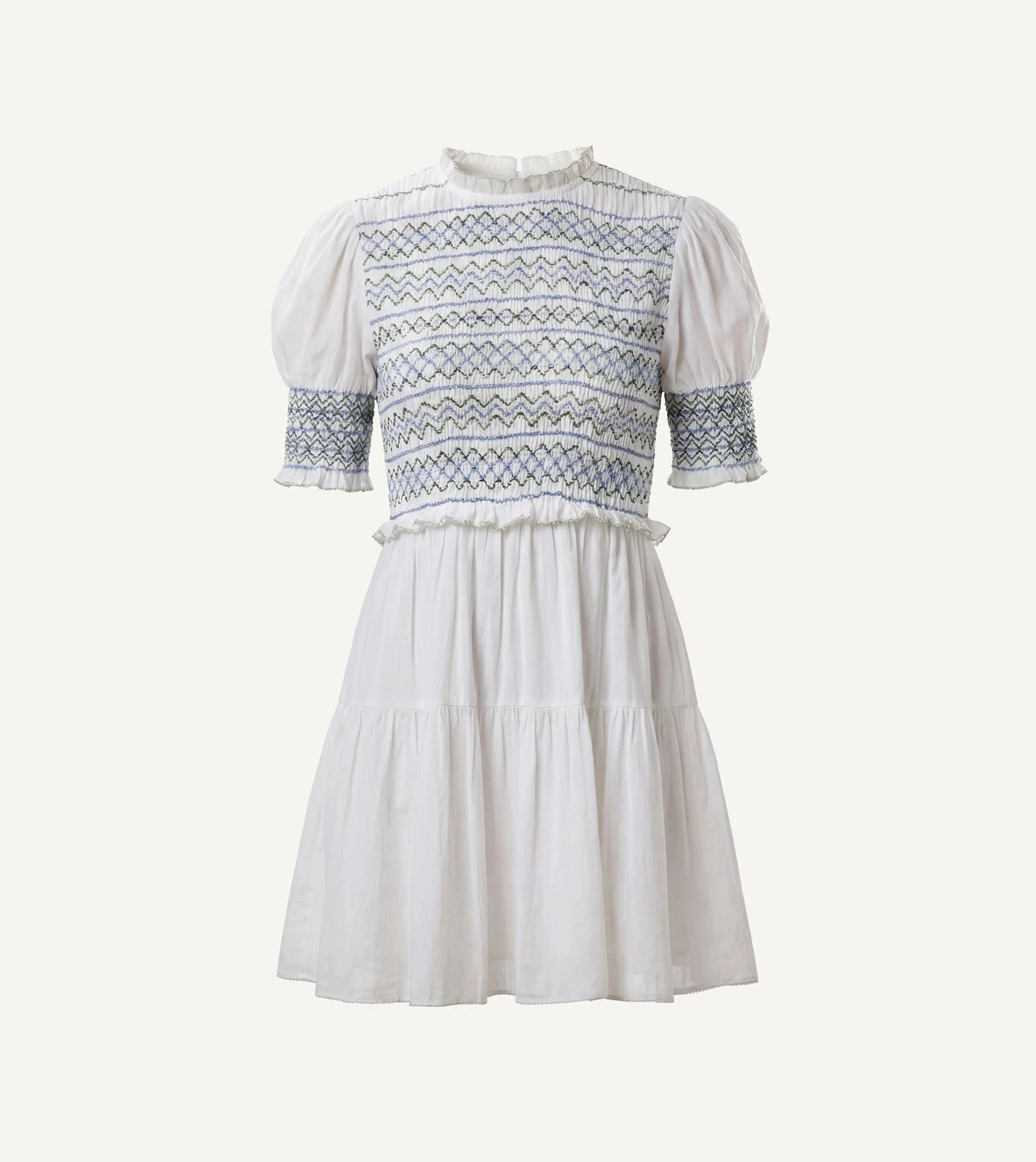 GWENDOLYN MINI DRESS | IVORY - 1