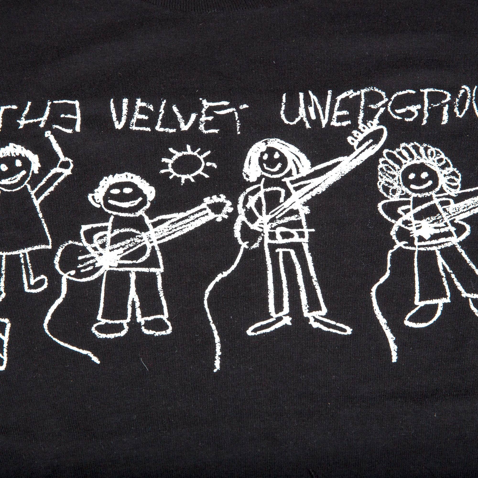 Supreme The Velvet Underground Drawing T-Shirt 'Black' - 3